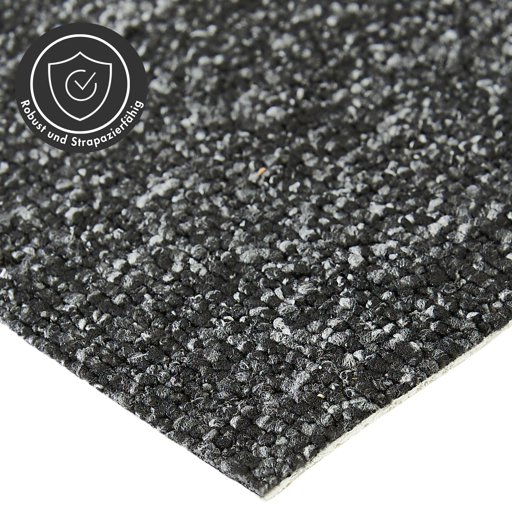 Andiamo Teppichboden »Bruce, Schlinge«, rechteckig, 4 mm Höhe, meliert. Breite 400 cm, Wohnzimmer, strapazierfähig & robust