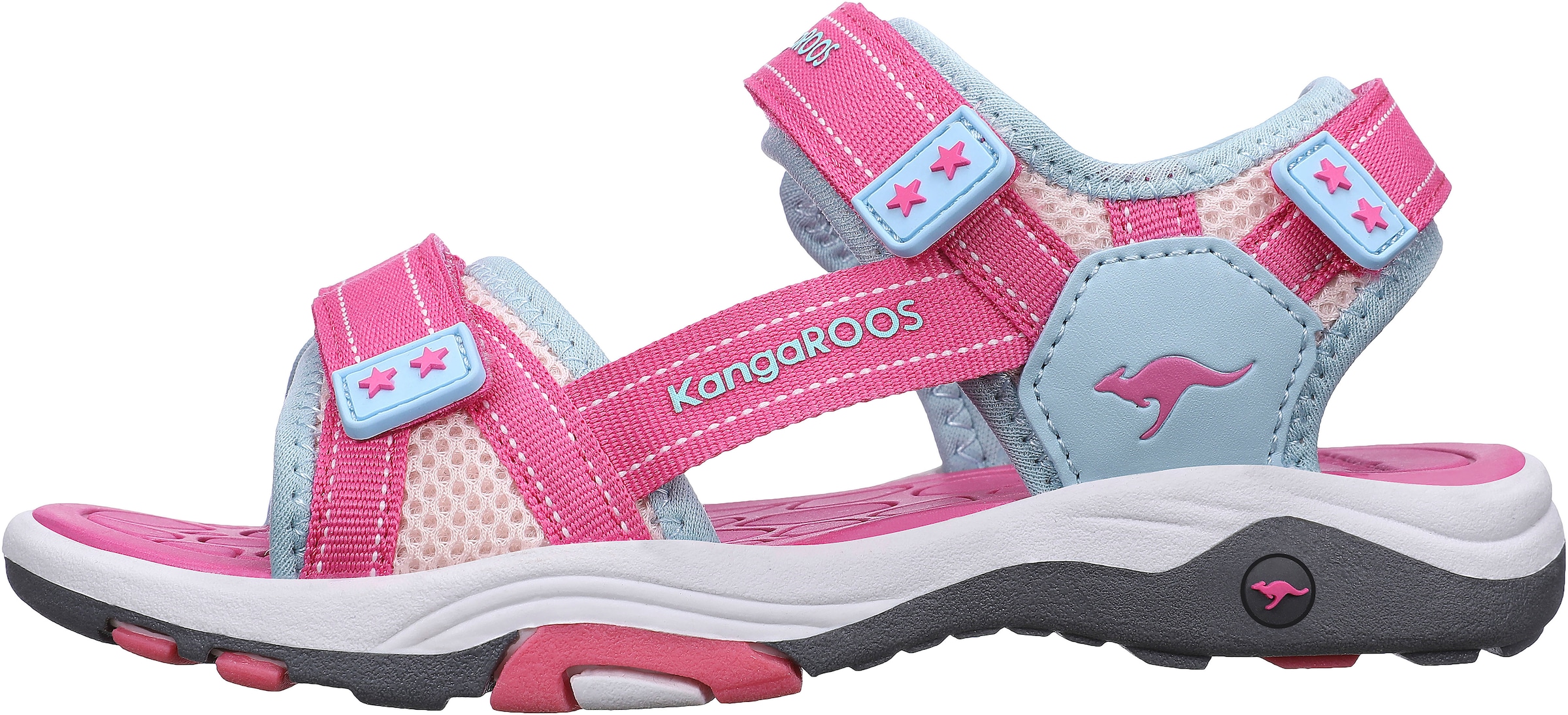 Trendige KangaROOS Sandale »K-Leni Kira«, mit Klettverschluss  versandkostenfrei - ohne Mindestbestellwert shoppen