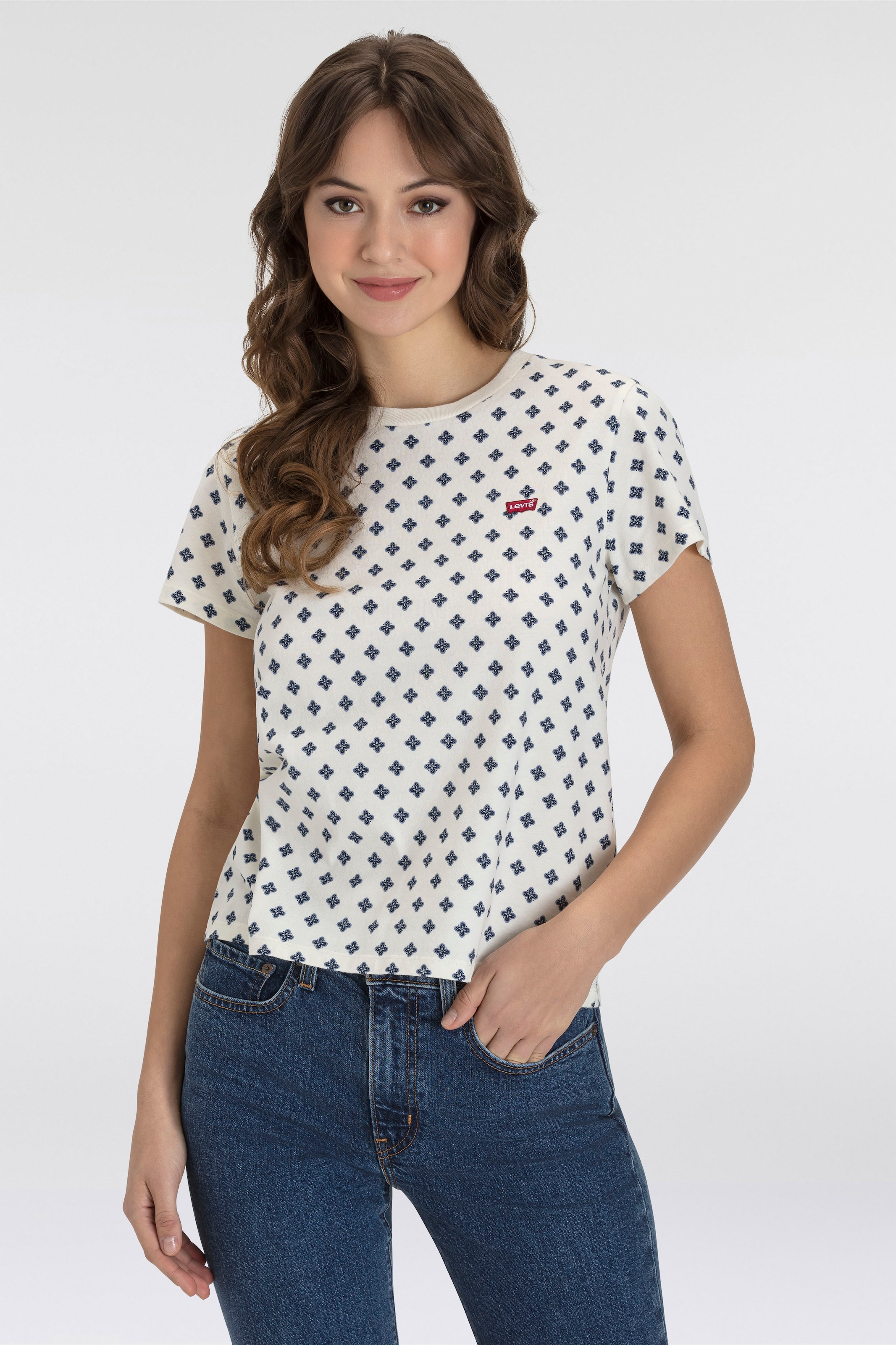 Levi's® T-Shirt »PERFECT TEE«, mit All-Over Print