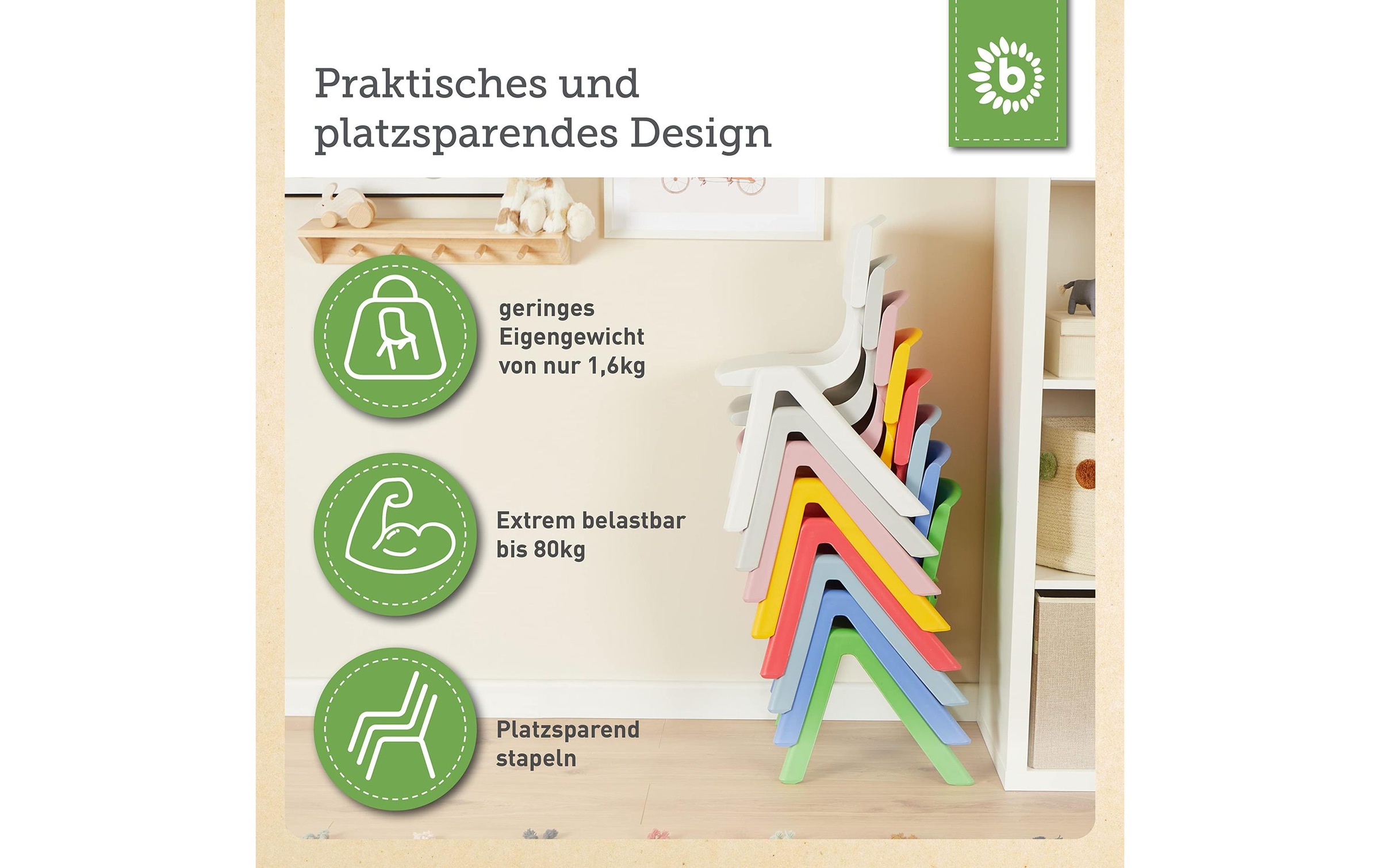 BIECO Kinderstuhl