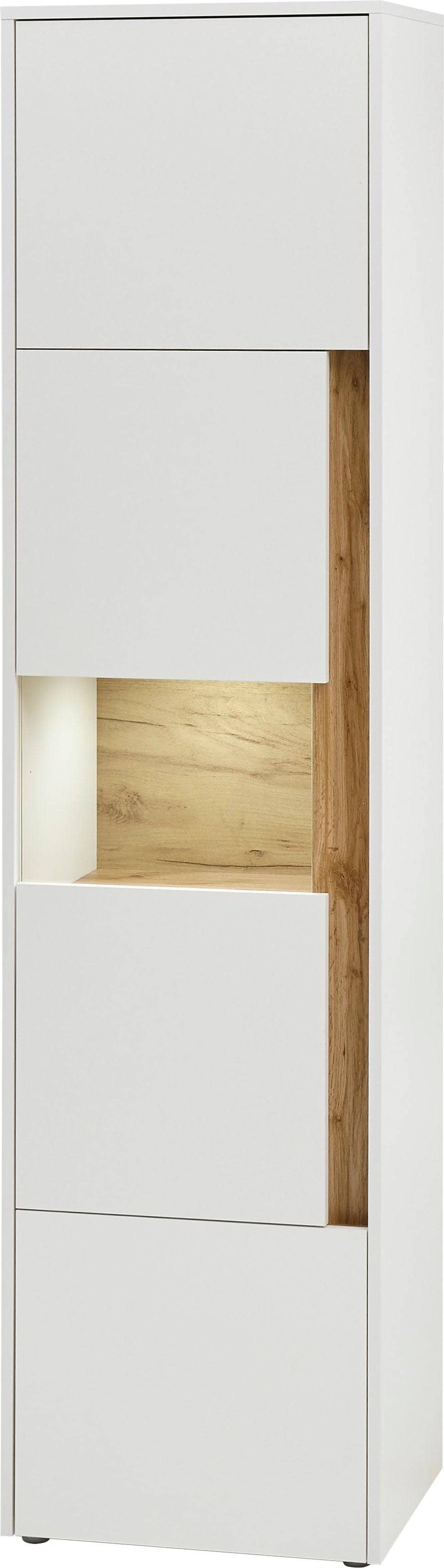 Image of Home affaire Vitrine "City/Giron, moderner Hochschrank, Glasvitrine" zeitlos, modern, ausreichend Stauraum, vielseitig einsetzbar