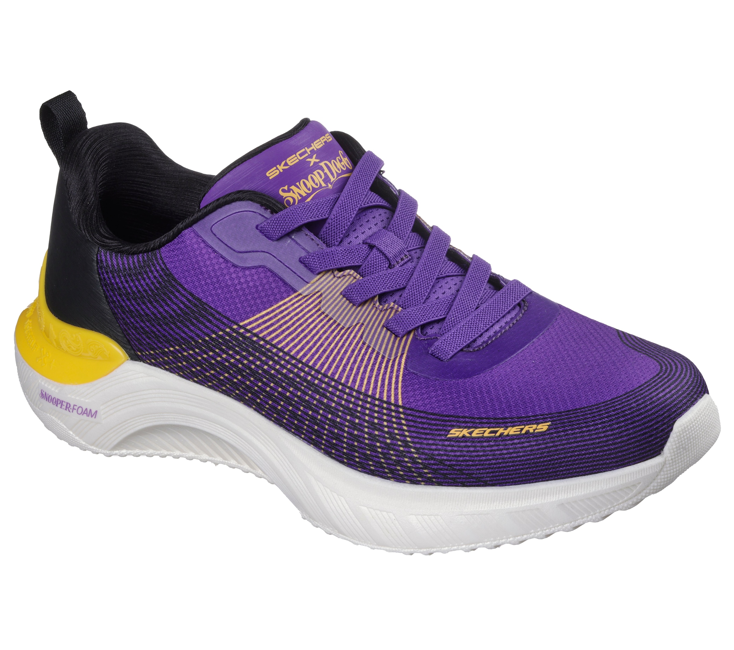 Skechers Baskets slip-on »SNOOP ACE-CYBER WALKER«  chaussure à lacets, chaussure de sport, sneaker Snoop à enfiler