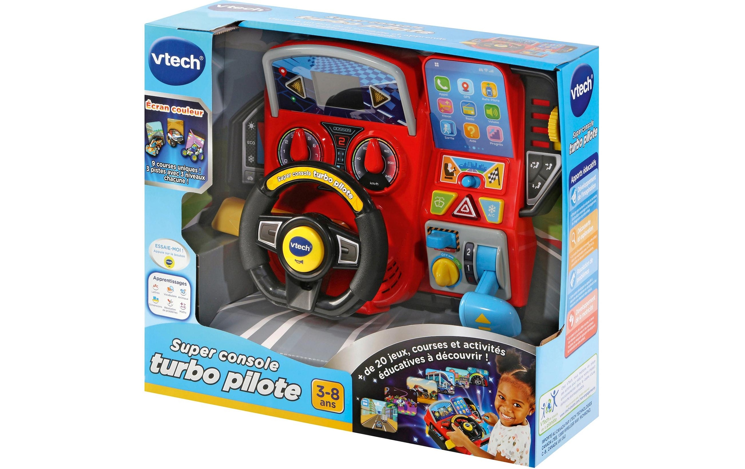 Vtech® Lernspielzeug »Vtech Super console turbo pilote -FR-«