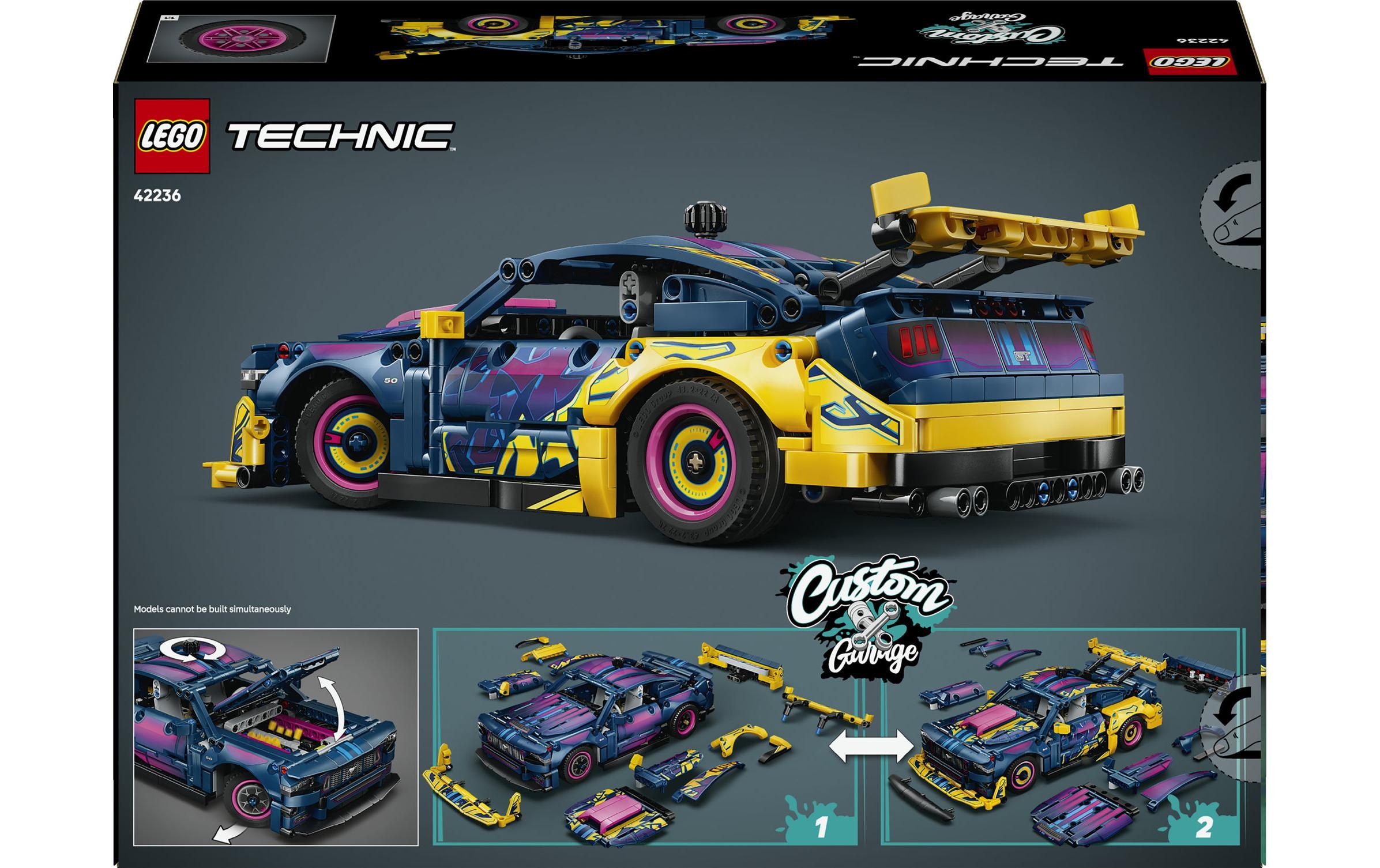 LEGO® Pions de construction »Ford Mustang GT Auto aus der Tuning-Werkstatt (42236), LEGO Technic« fabriqué en Europe