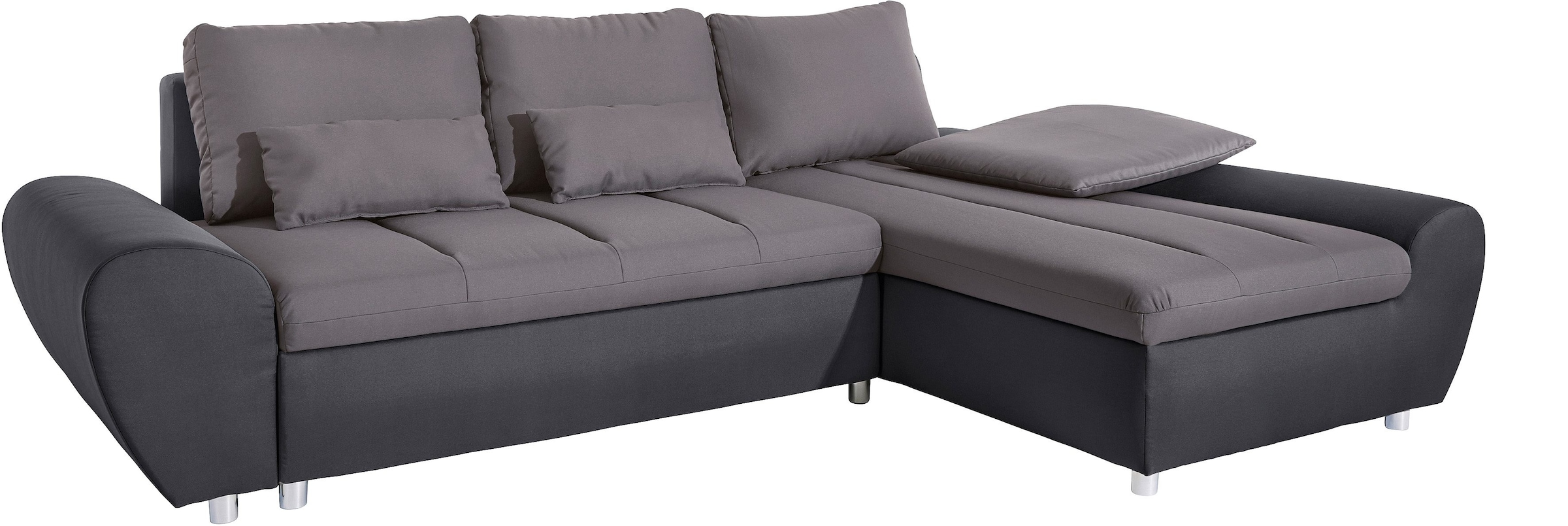 sit&more Ecksofa »Bandos L-Form«, in 2 unterschiedlichen Grössen, wahlweise mit Bettfunktion
