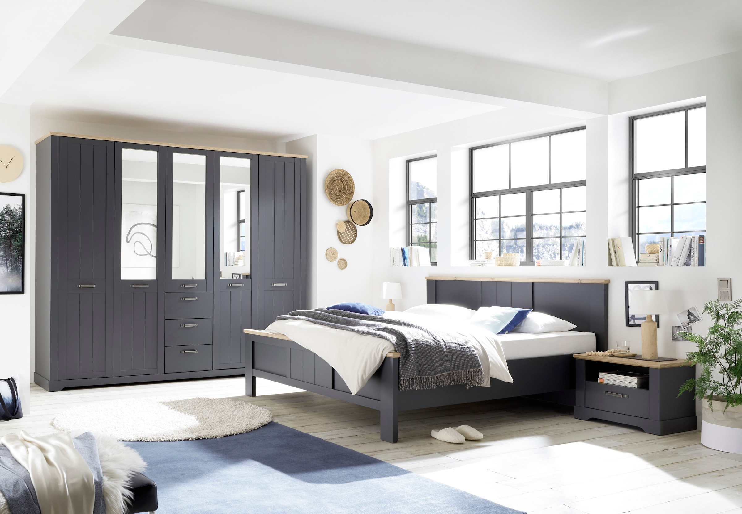 Schlafkontor Nachtkommode »Elastir«, im Landhausstil