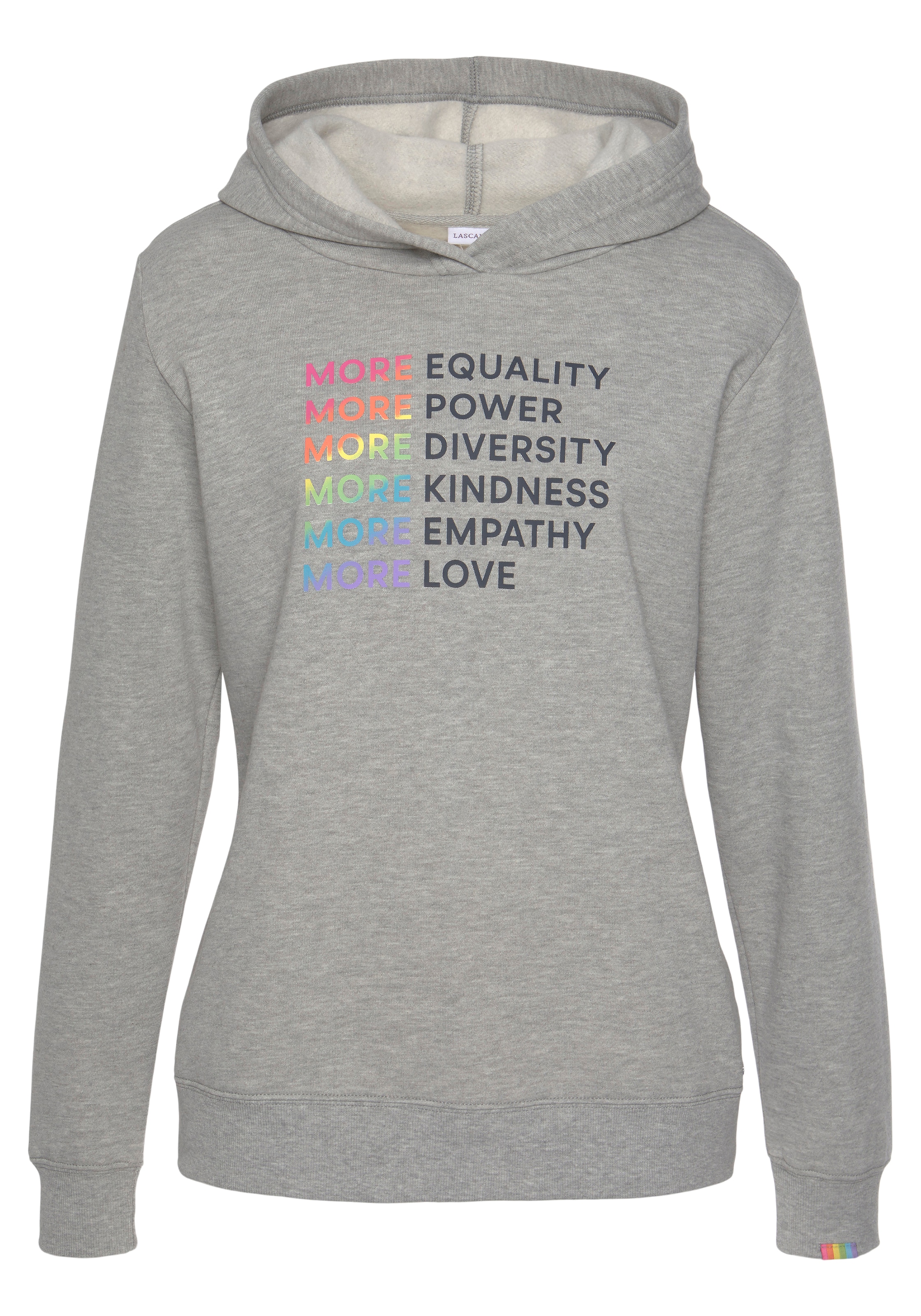 Image of LASCANA Hoodie »Pride«, mit Pride-Frontdruck bei Ackermann Versand Schweiz