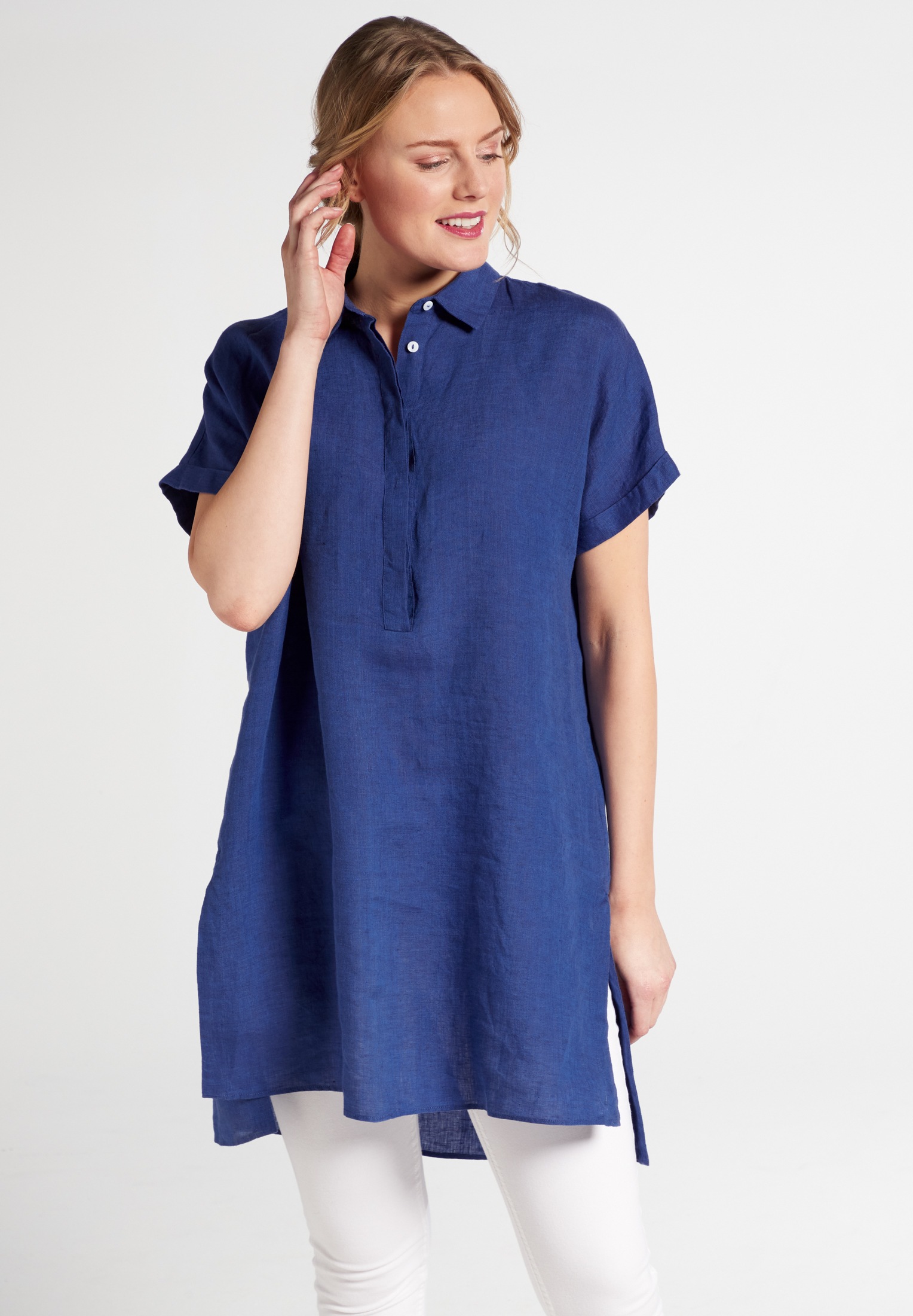 Kurzarmbluse »1863 by ETERNA - PREMIUM«