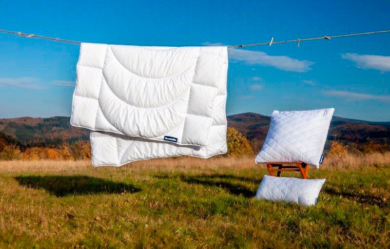 Image of Dunlopillo Microfaserbettdecke "Home Bettdecken Sommer und Winter" warm Füllung Polyester Bezug Polyester 1 Stk. tlg. Bettdecke 135x200, 155x220cm, feuchtigkeitsregulierend