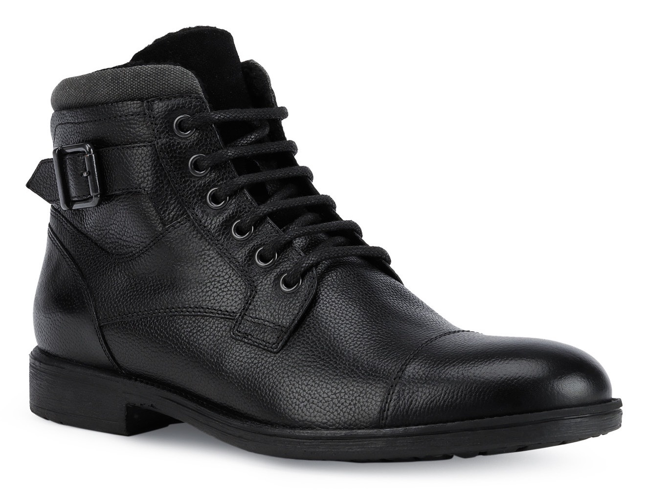 Geox Schnürstiefel »U JAYLON«, mit seitlicher Zierschnalle kaufen