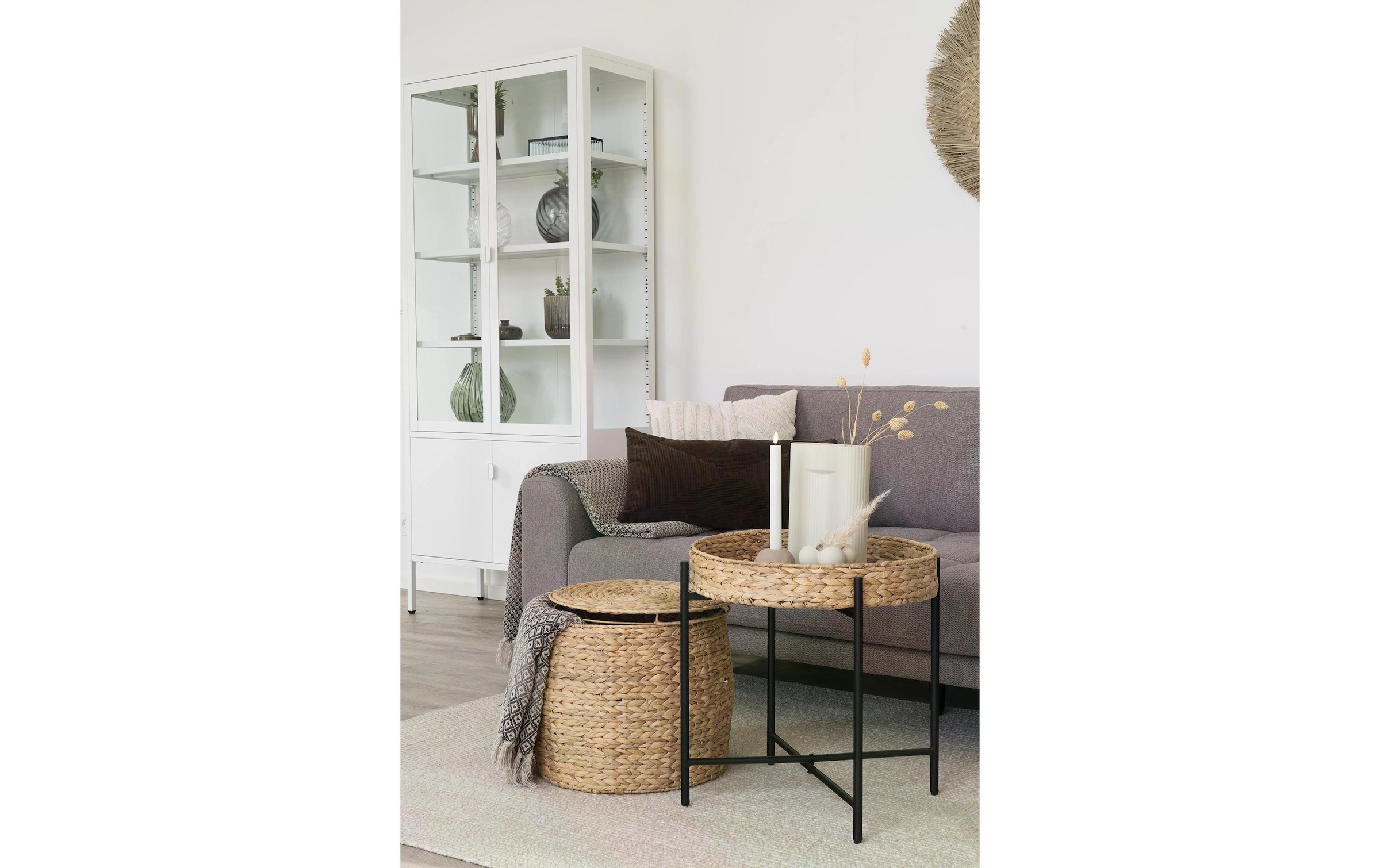 House Nordic Beistelltisch »Delia 43 x 34 cm Nature«