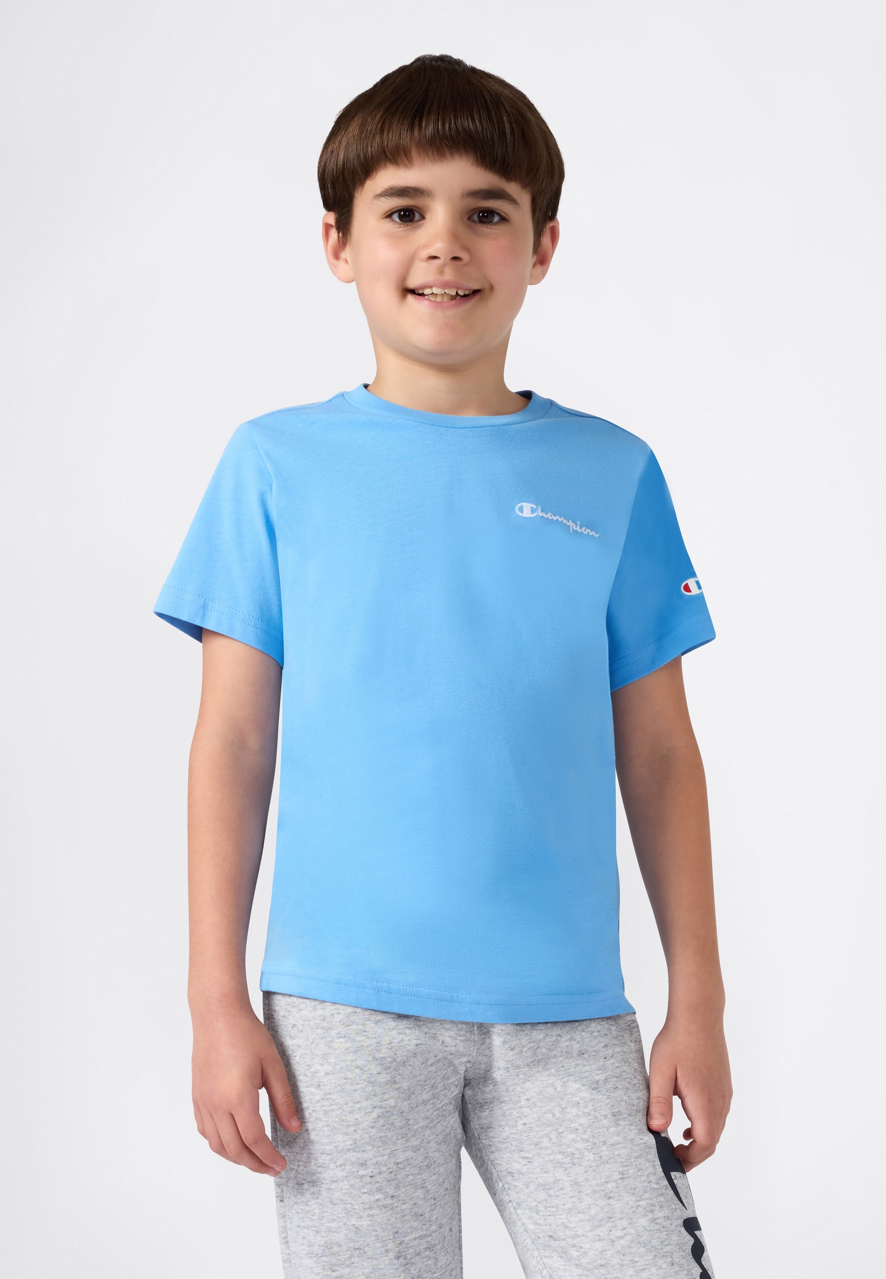 Champion T-Shirt »ICONS CONTRAST Crewneck T-Shirt«, (1 tlg.)