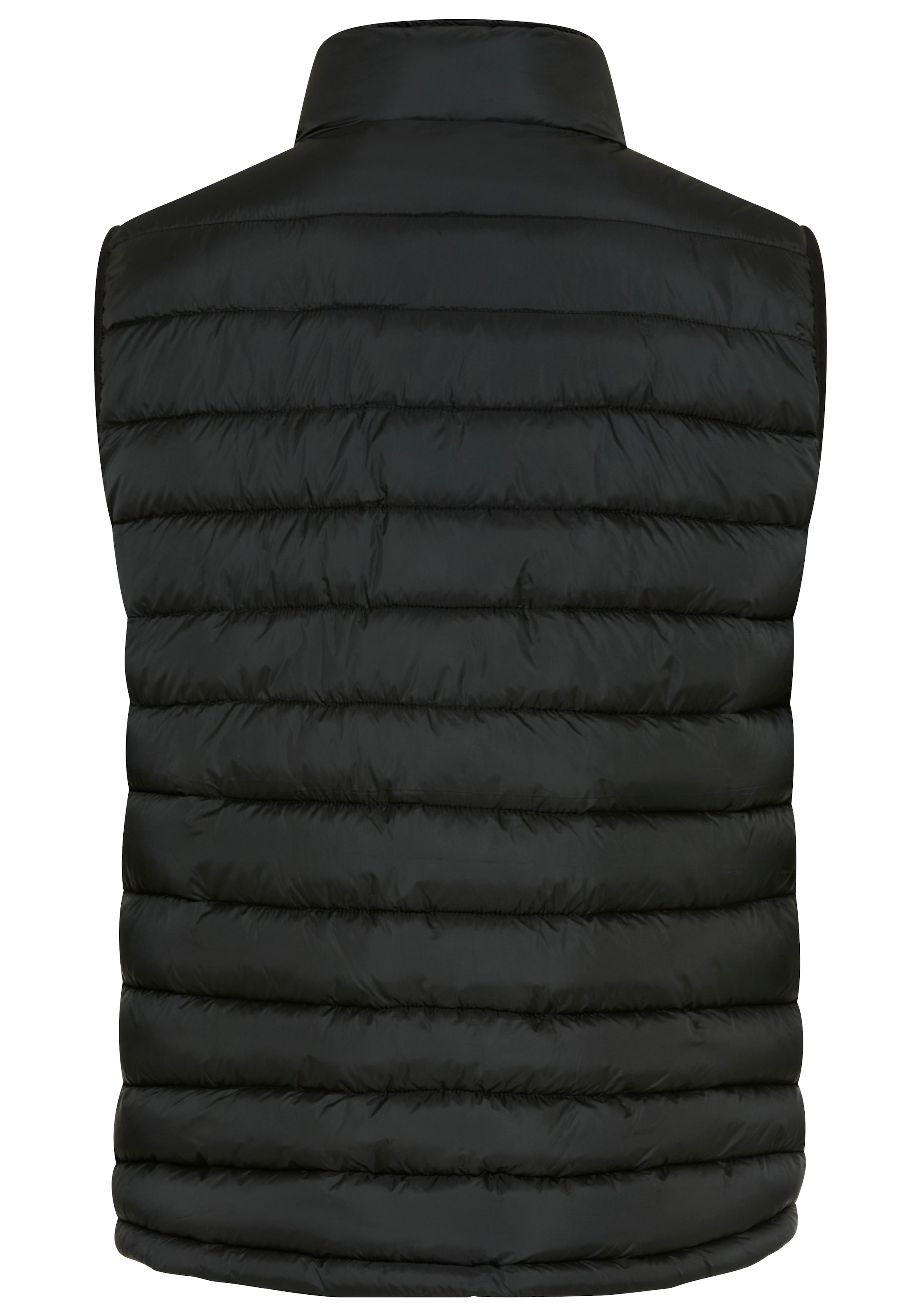 KangaROOS Gilet matelassé uni avec détails contrastants, idéal pour la transition