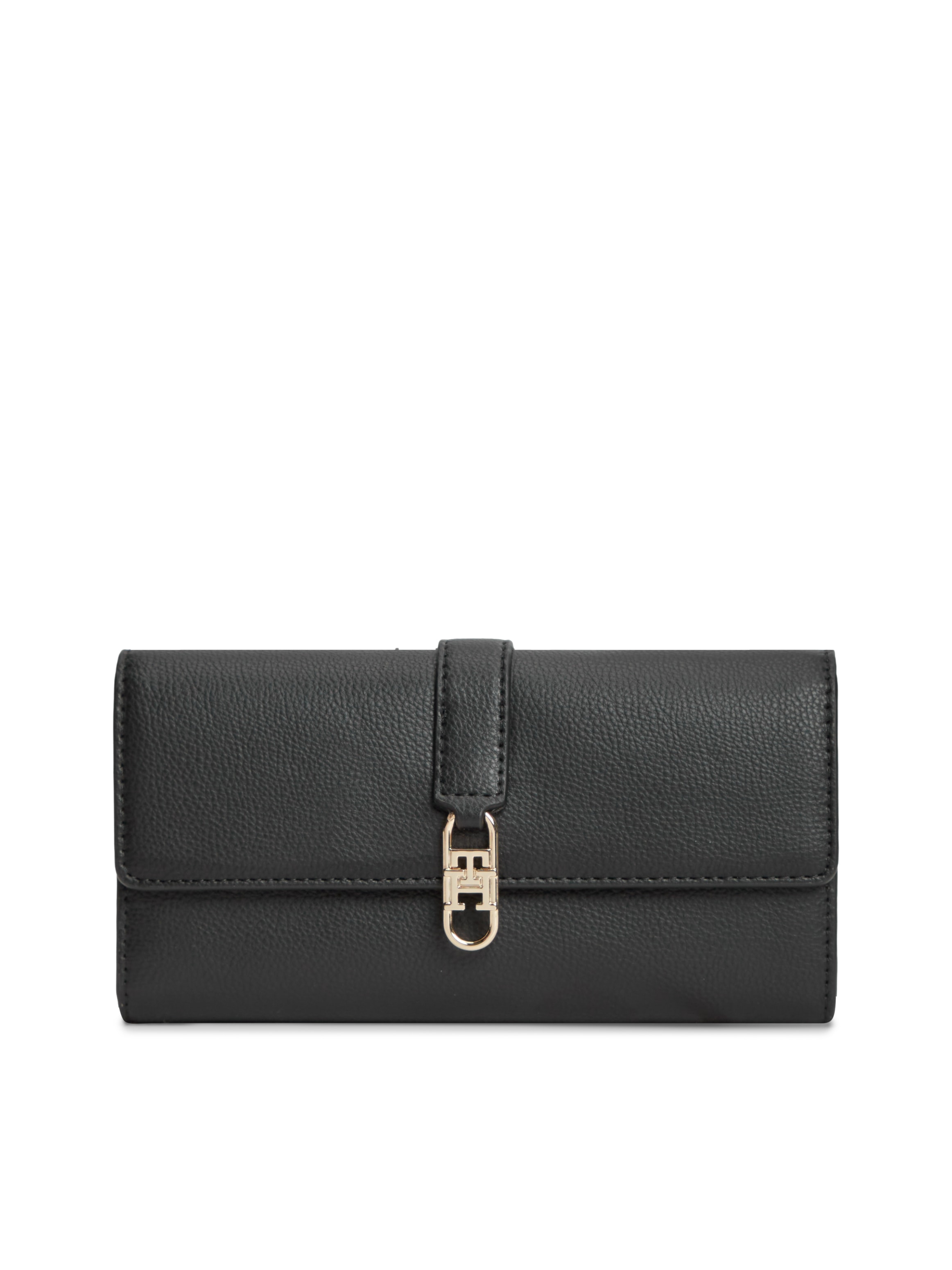 Image of Tommy Hilfiger Geldbörse "TH LIBRE LARGE FLAP WALLET" Damen Portemonnaie, Geldbeutel in elganter Optik