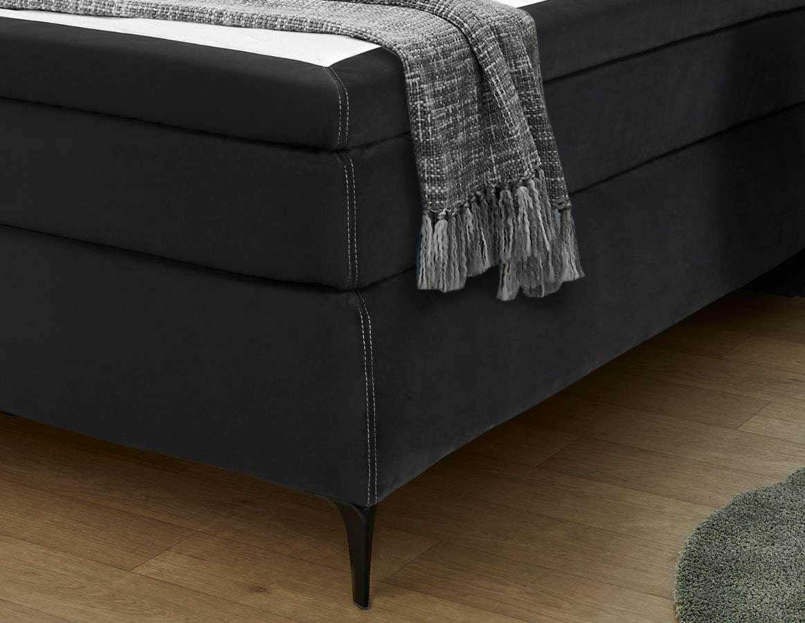 Jockenhöfer Gruppe Lit boxspring »Chelsea« avec surmatelas en mousse froide