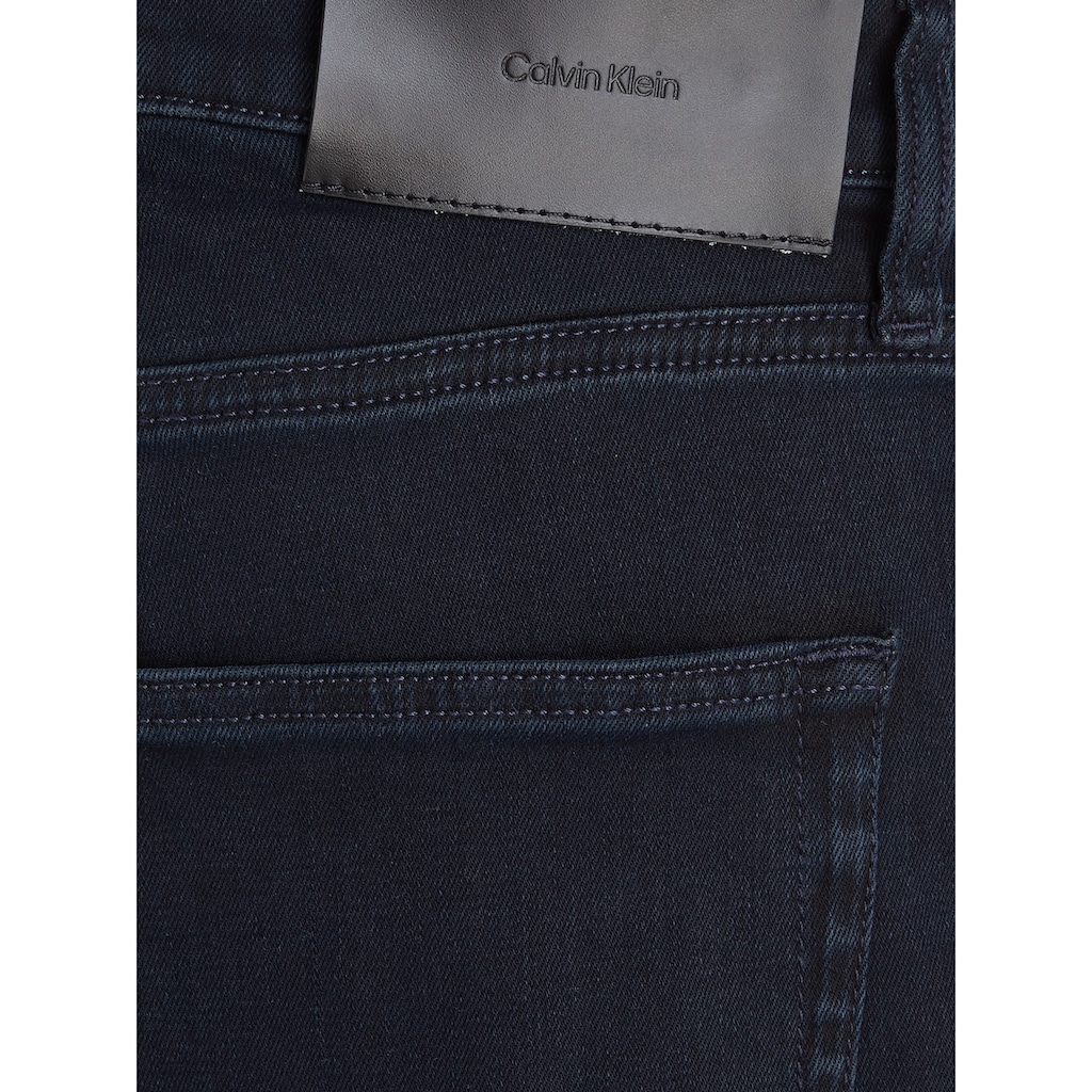Calvin Klein Gerade Jeans »TAPERED BLUE BLACK«, mit Markenlabel