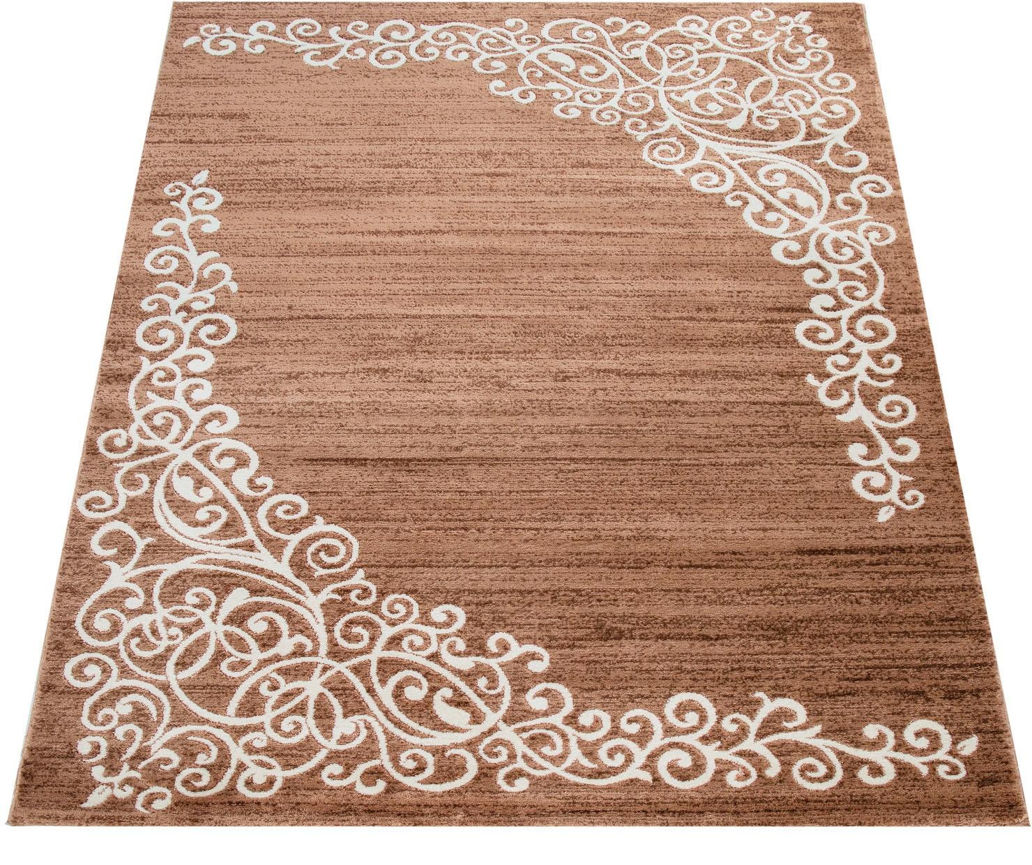 Image of Paco Home Teppich »New 407«, rechteckig, 15 mm Höhe, Kurzflor, meliert, mit Ornamenten, ideal im Wohnzimmer & Schlafzimmer bei Ackermann Versand Schweiz