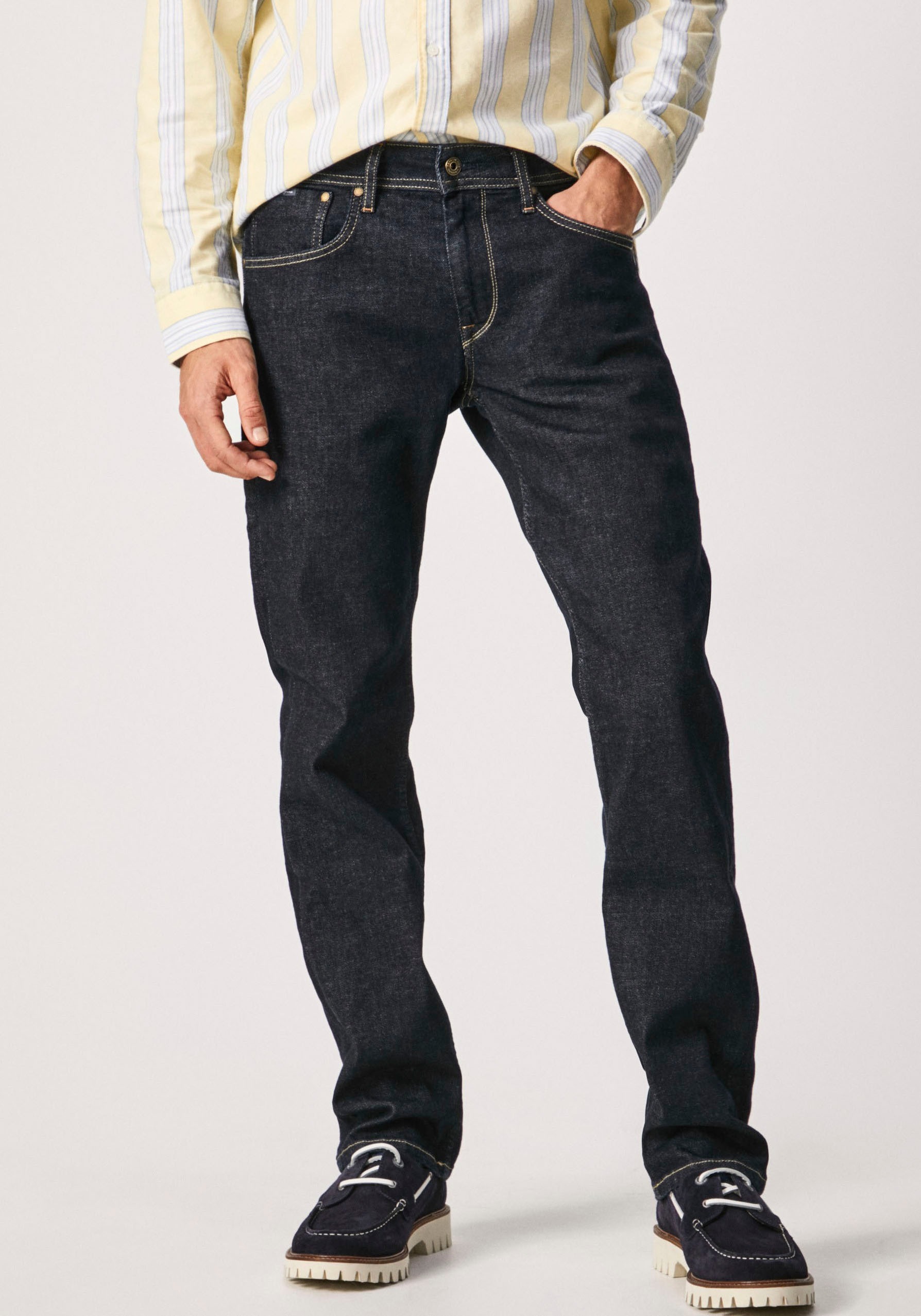 Image of Pepe Jeans Regular-fit-Jeans »Cash«, in cleaner Waschung bei Ackermann Versand Schweiz