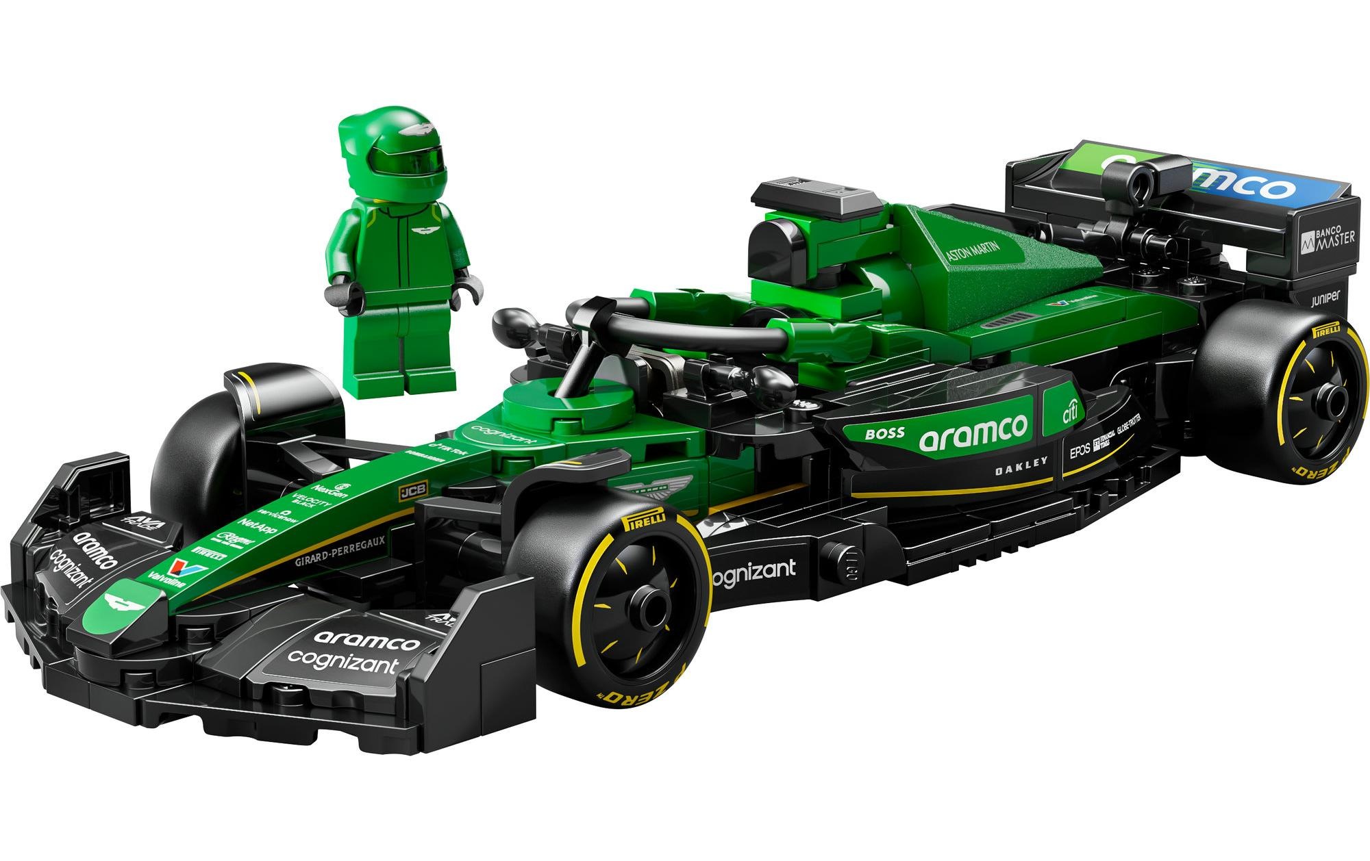 LEGO® Briques de jeu »Speed Champions Aston Martin Aramco F1 AMR24 Rennauto 77245«