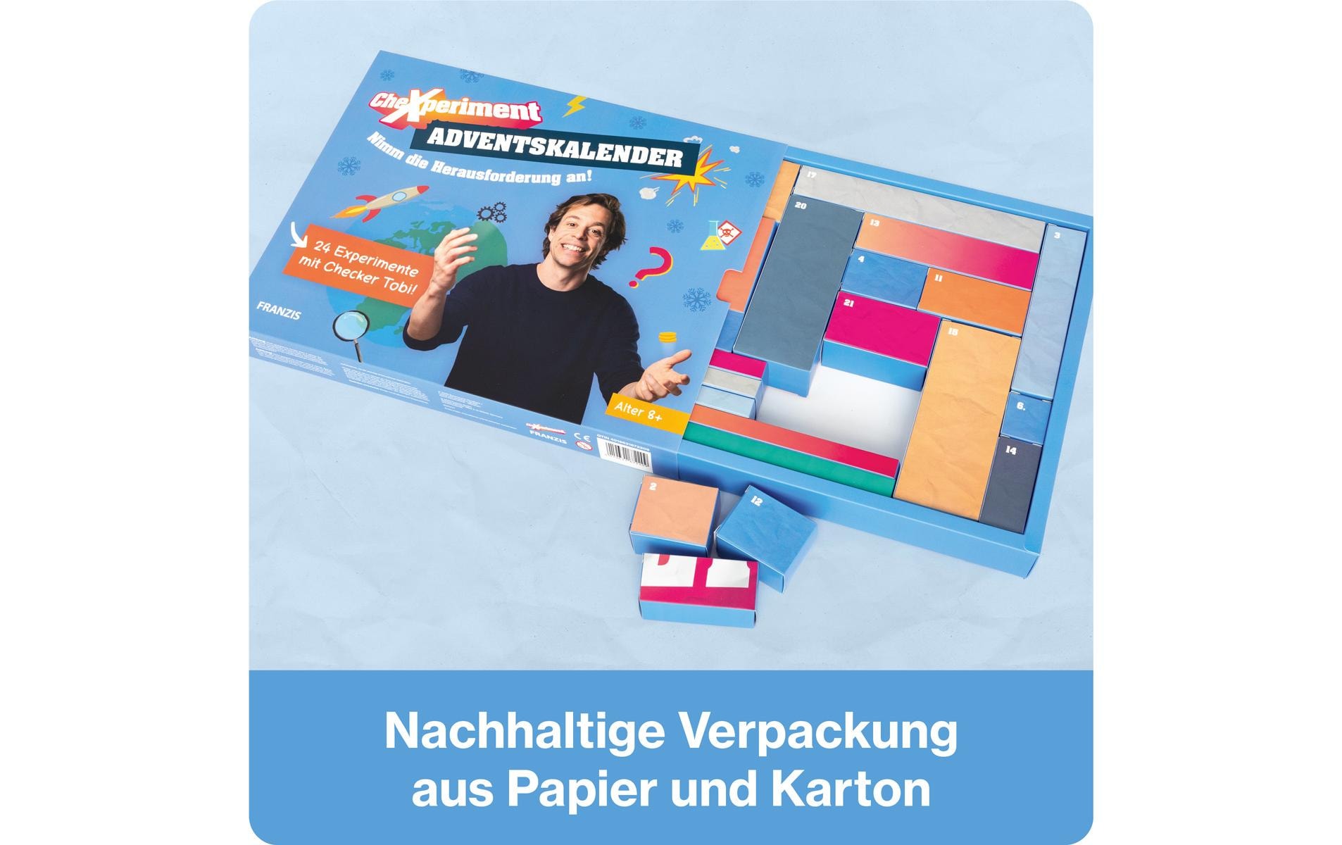 Franzis Adventskalender »CheXperimen«, ab 8 Jahren