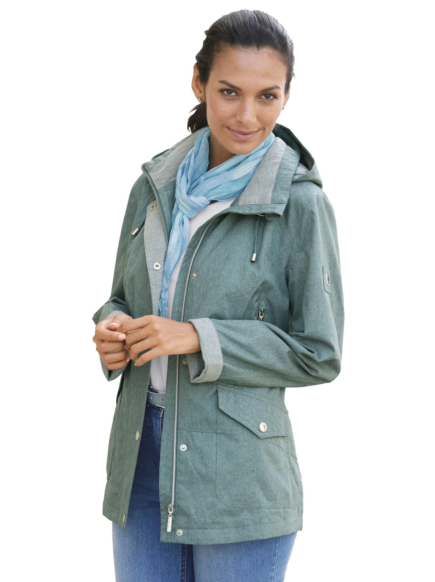 Jacke mit gefütterter Kapuze