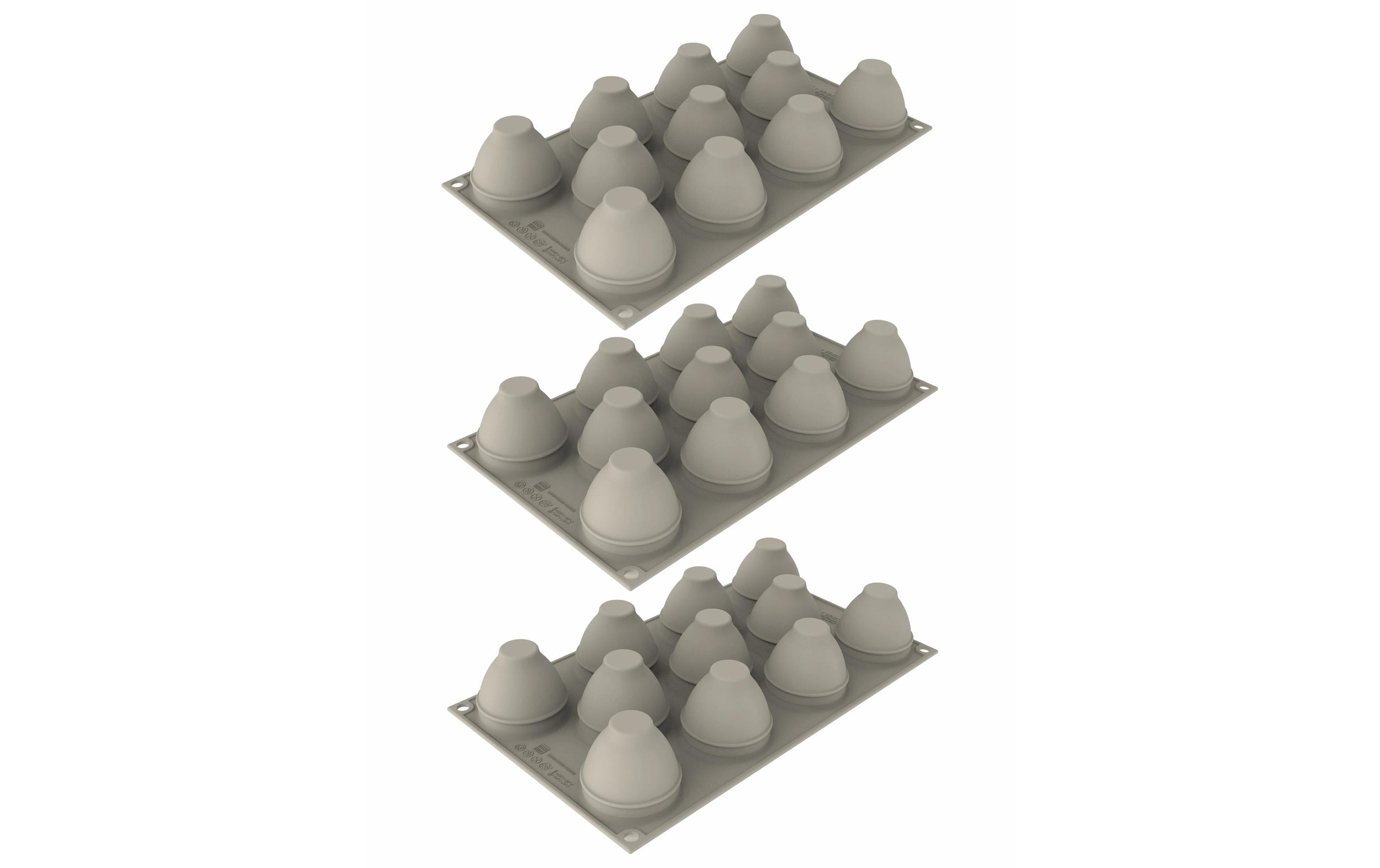   Backform »Silikomart Silikonform «Ostereier» 3 Stück«