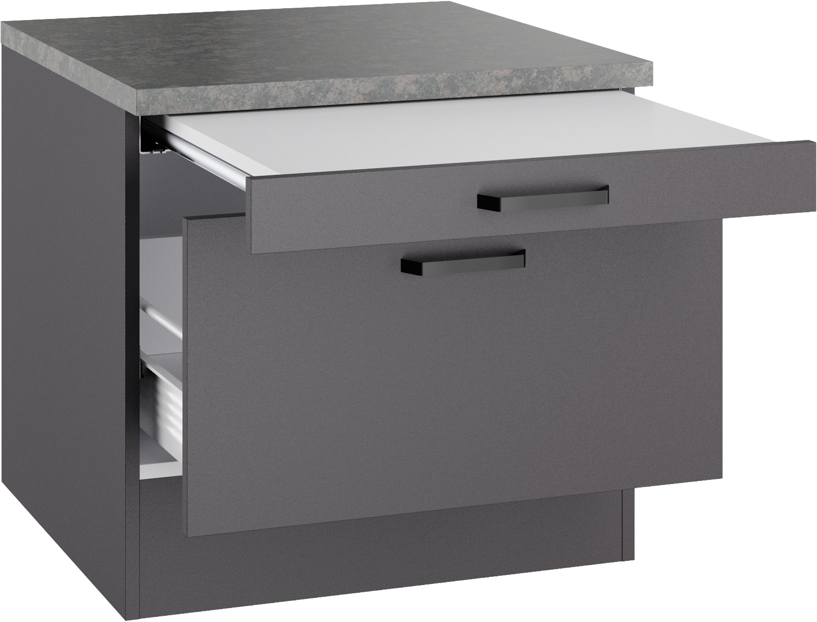 OPTIFIT Armoire basse »OPTImulti« Breite 60 cm, mit 1 Tablar für Wäschekorb, 1 Auszug