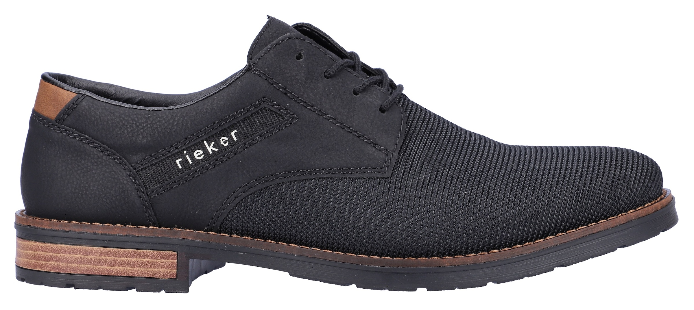 Rieker Schnürschuh, in Business-Look, Freizeitschuh, Halbschuh, Schnürschuh
