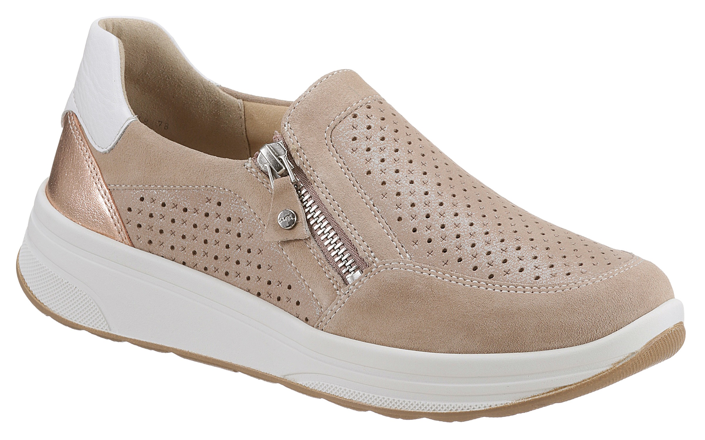Ara Slip-On Sneaker »SAPPORO«, in Komfortweite H, Wechselfussbett kaufen