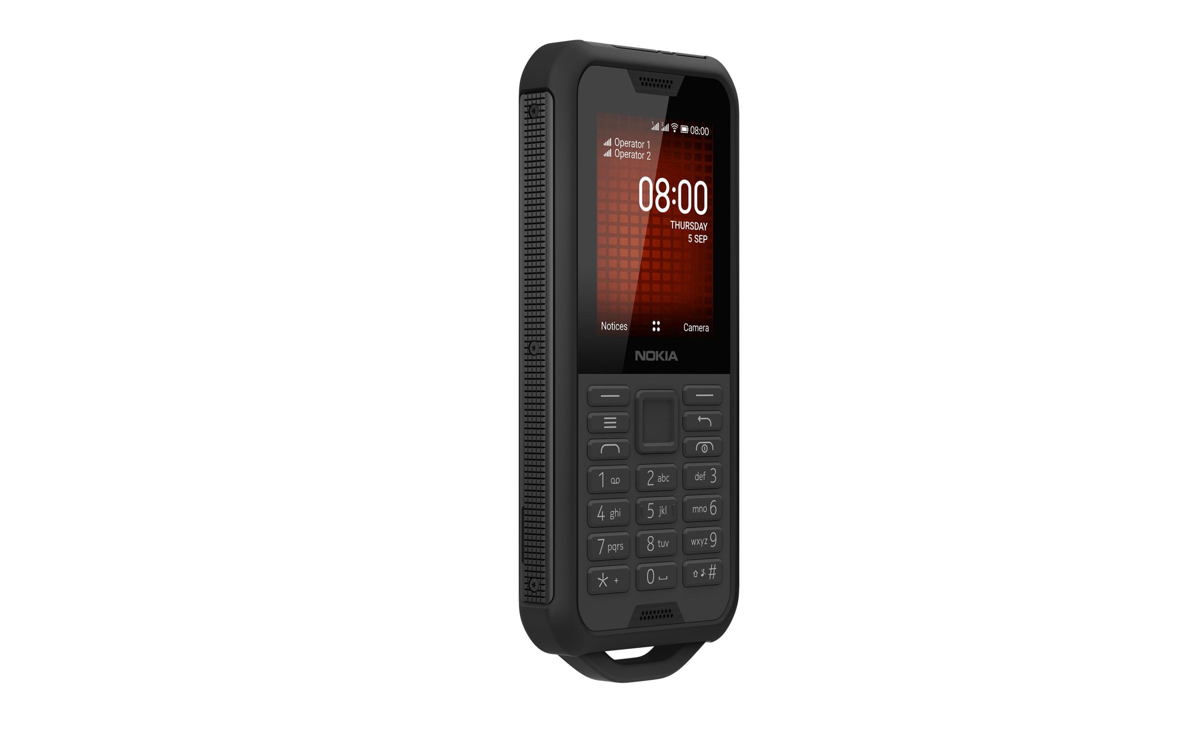 Nokia Handy »800 Tough«, schwarz, 6,1 cm/2,4 Zoll