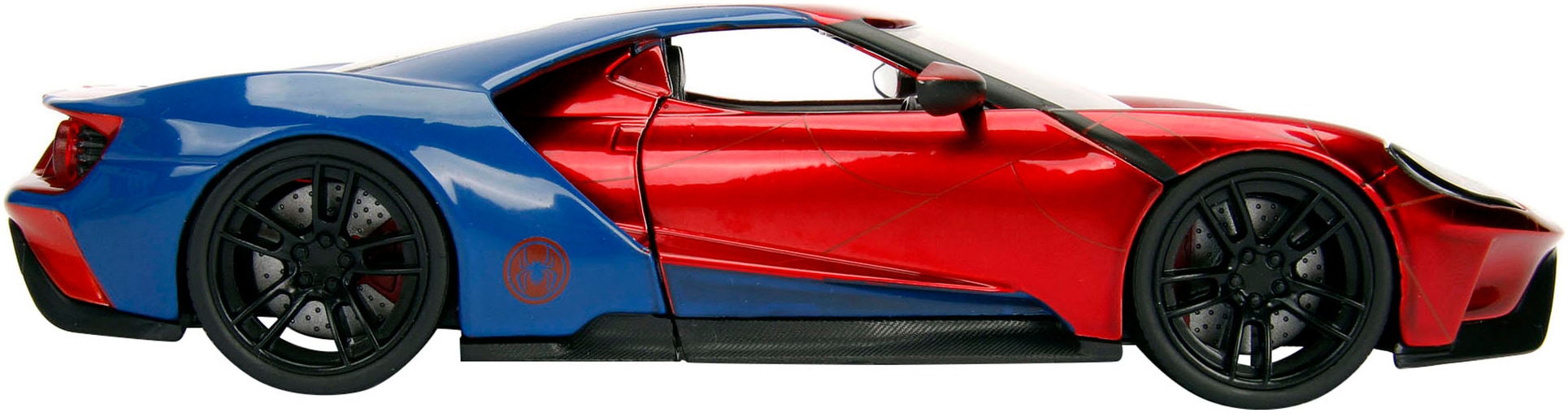 JADA Voiture-jouet »Marvel Spiderman 2017 Ford GT 1:24«