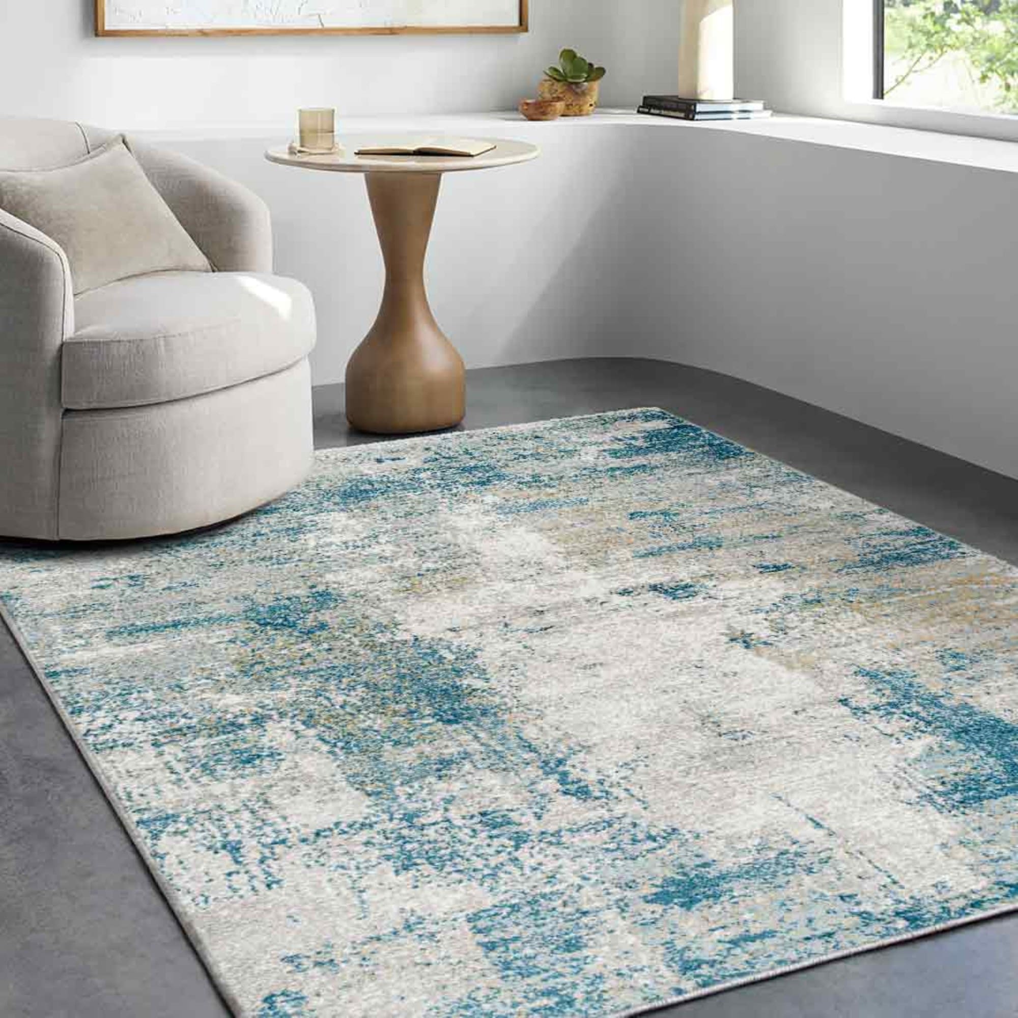 Livabliss Teppich »CAPRI« rechteckig 11 mm Höhe Modern abstrakter Teppich im Marble-Look