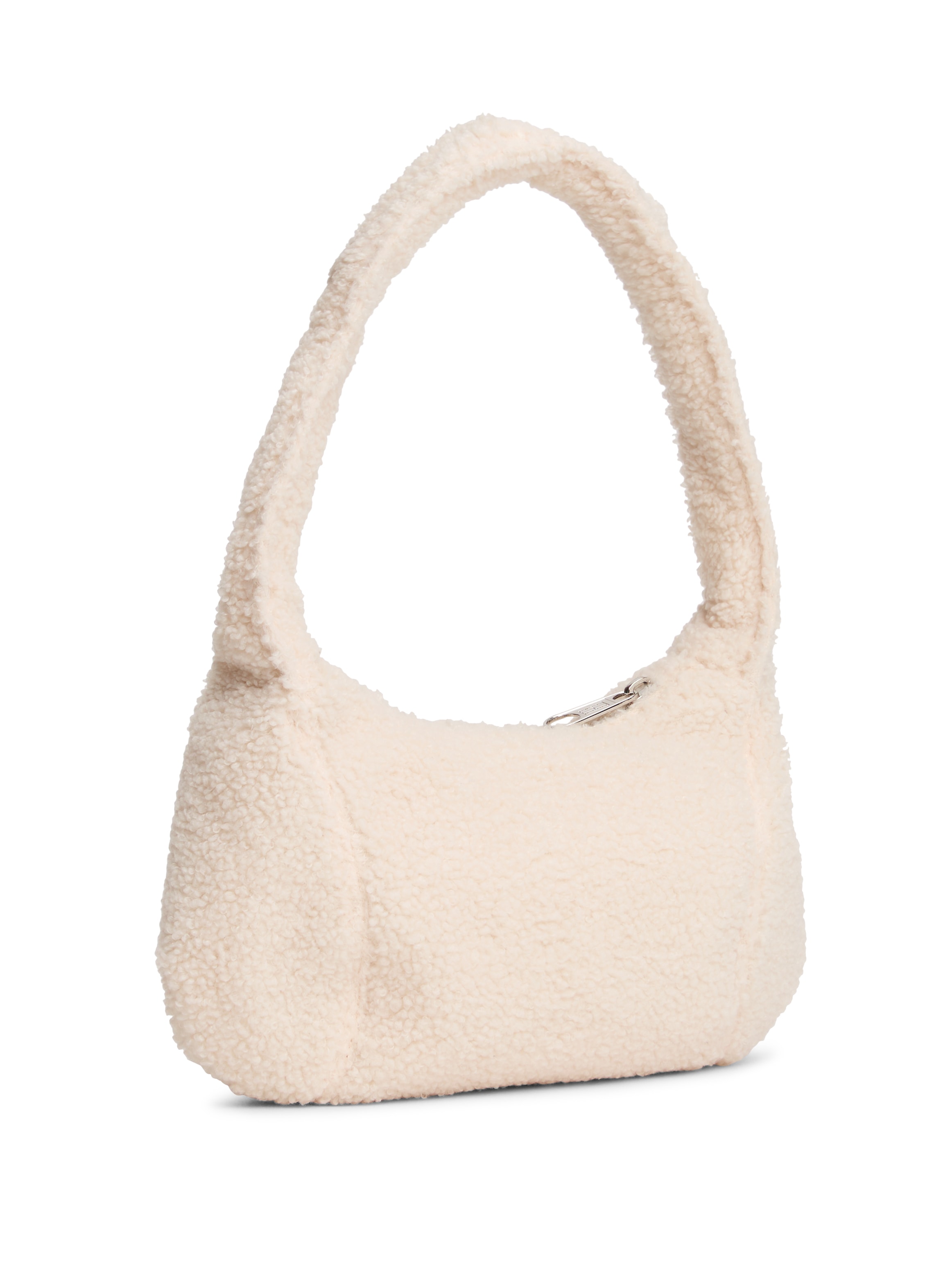 Tommy Jeans Sac à bandoulière »TJW CASUAL SHERPA SHOULDER BAG« sac à main femme, sac de loisirs avec poignée rembourrée