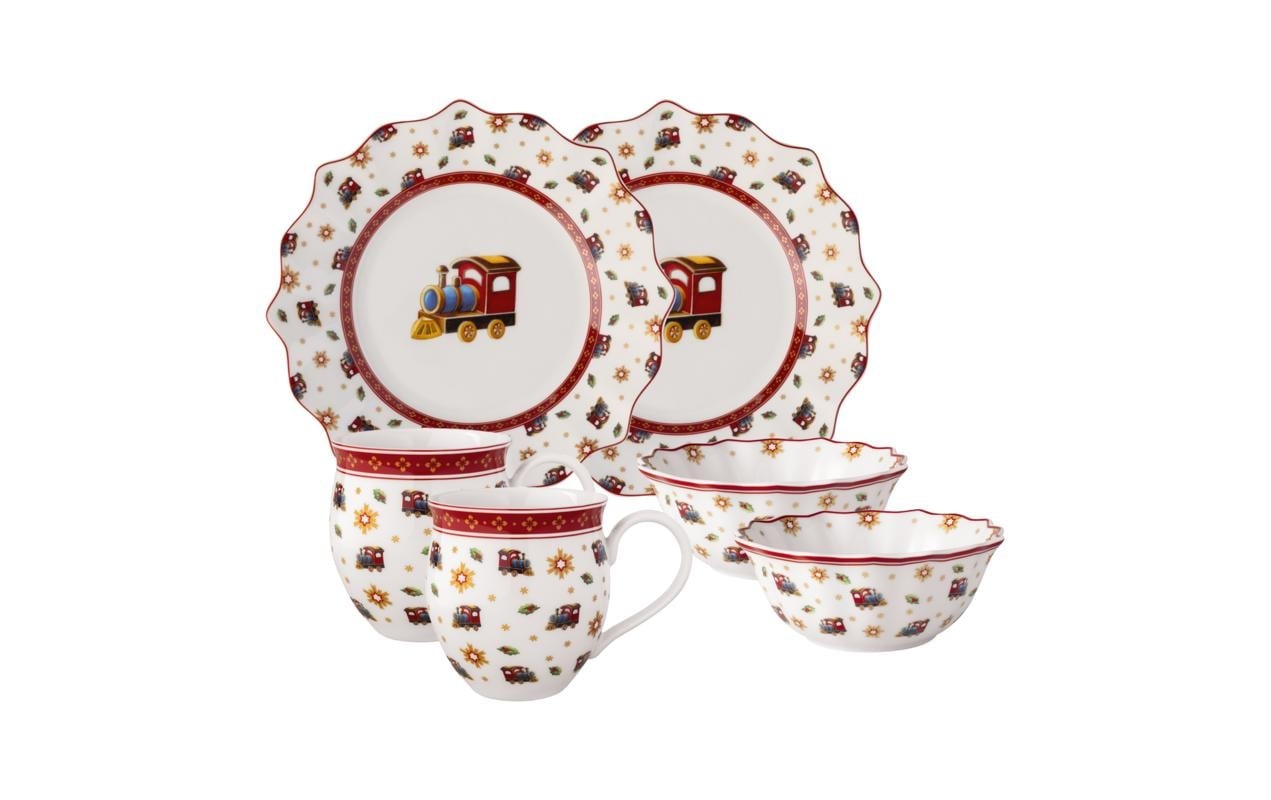 Image of Villeroy & Boch Frühstücks-Geschirrset "Toys Delight Set Lok 6-teilig"