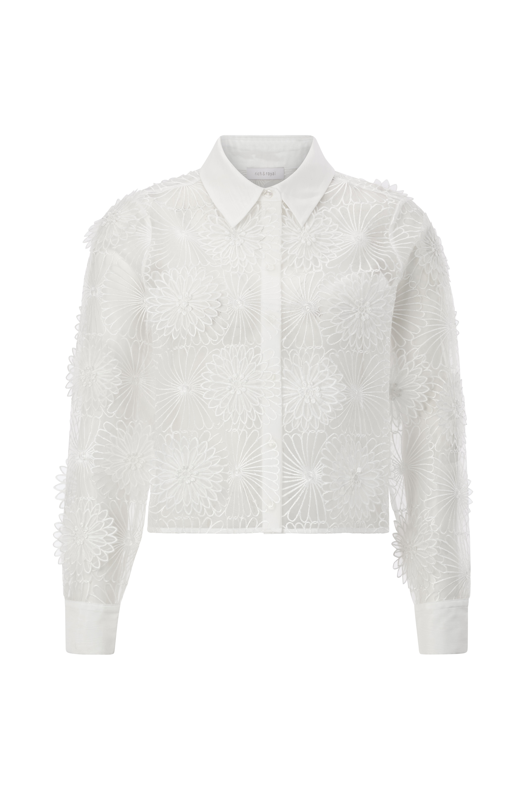 RICHROYAL Blouse en dentelle im festlichen Look