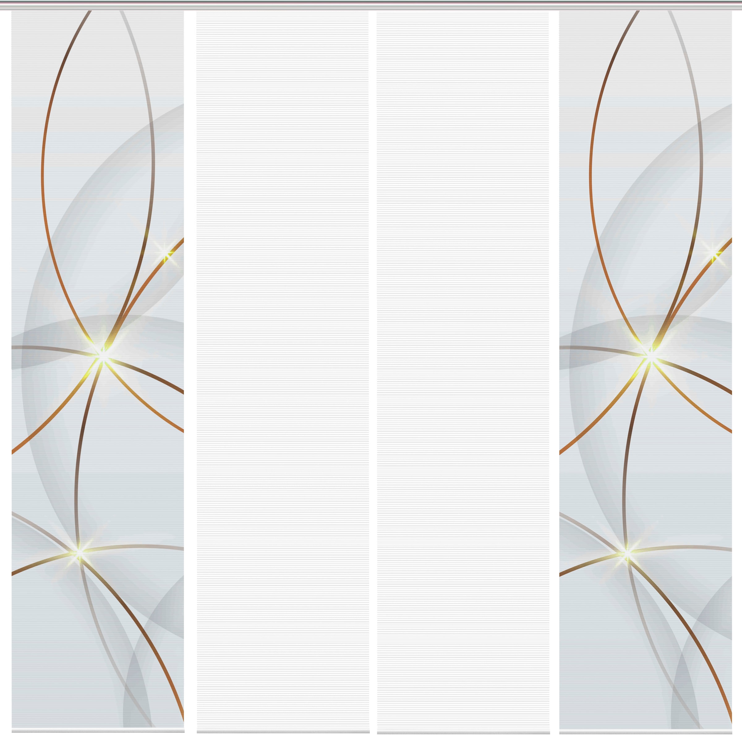 Vision S Schiebegardine »BLINKI« Paneelwagen 1 Stk. tlg. DIGITALDRUCK