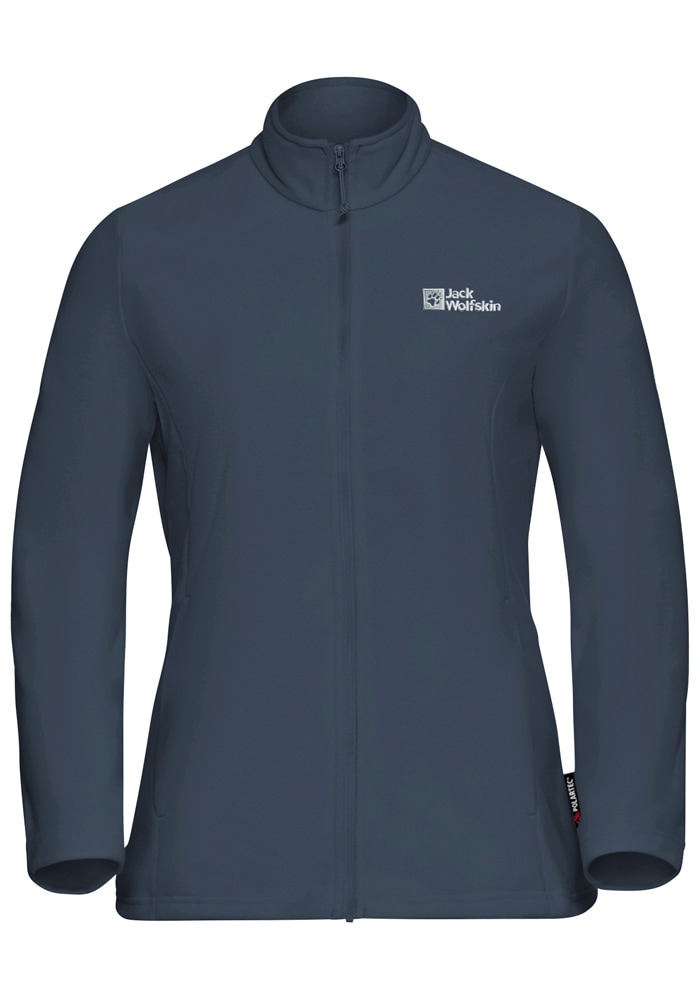Jack Wolfskin Fleecejacke »TAUNUS FZ W« mit Polartec® 100 Series-Gewebe, schnell trocknend, atmungsaktiv