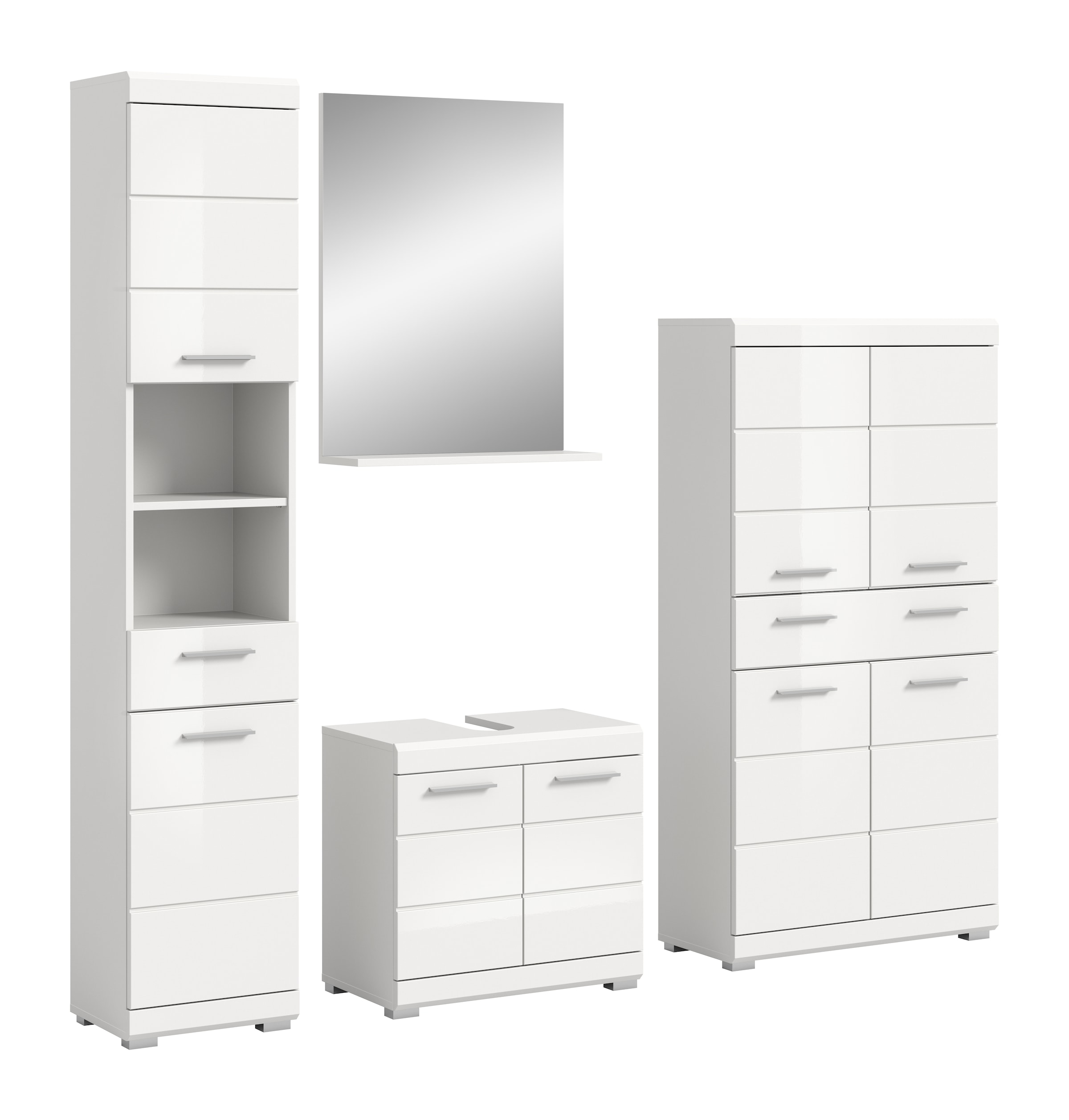 INOSIGN Badmöbel-Set »Siena, 4 teilig, bestehend aus:« Set, TOPSELLER!, 4 Stk. tlg.