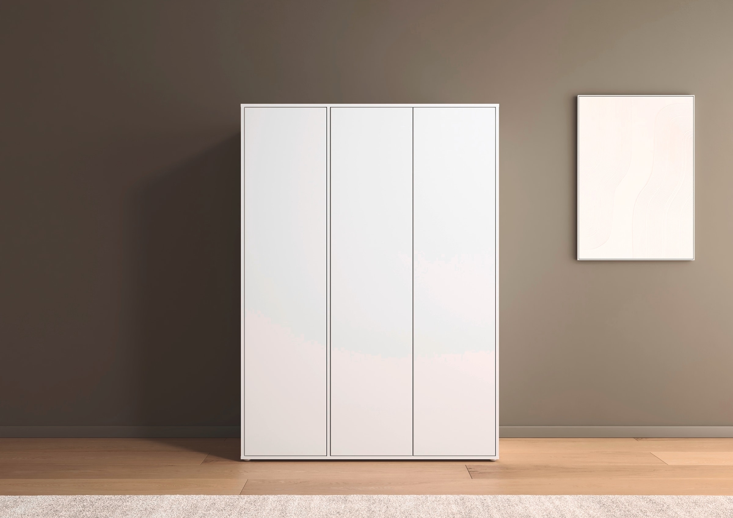 rauch Armoire à portes battantes »Kleiderschrank Schrank Garderobe Wäscheschrank NABILA viel Stauraum« En 3 configurations différentes BASIC/CLASSIC/PREMIUM,  en 2 largeurs avec fonction Push-to-Open TOPSELLER MADE IN GERMANY