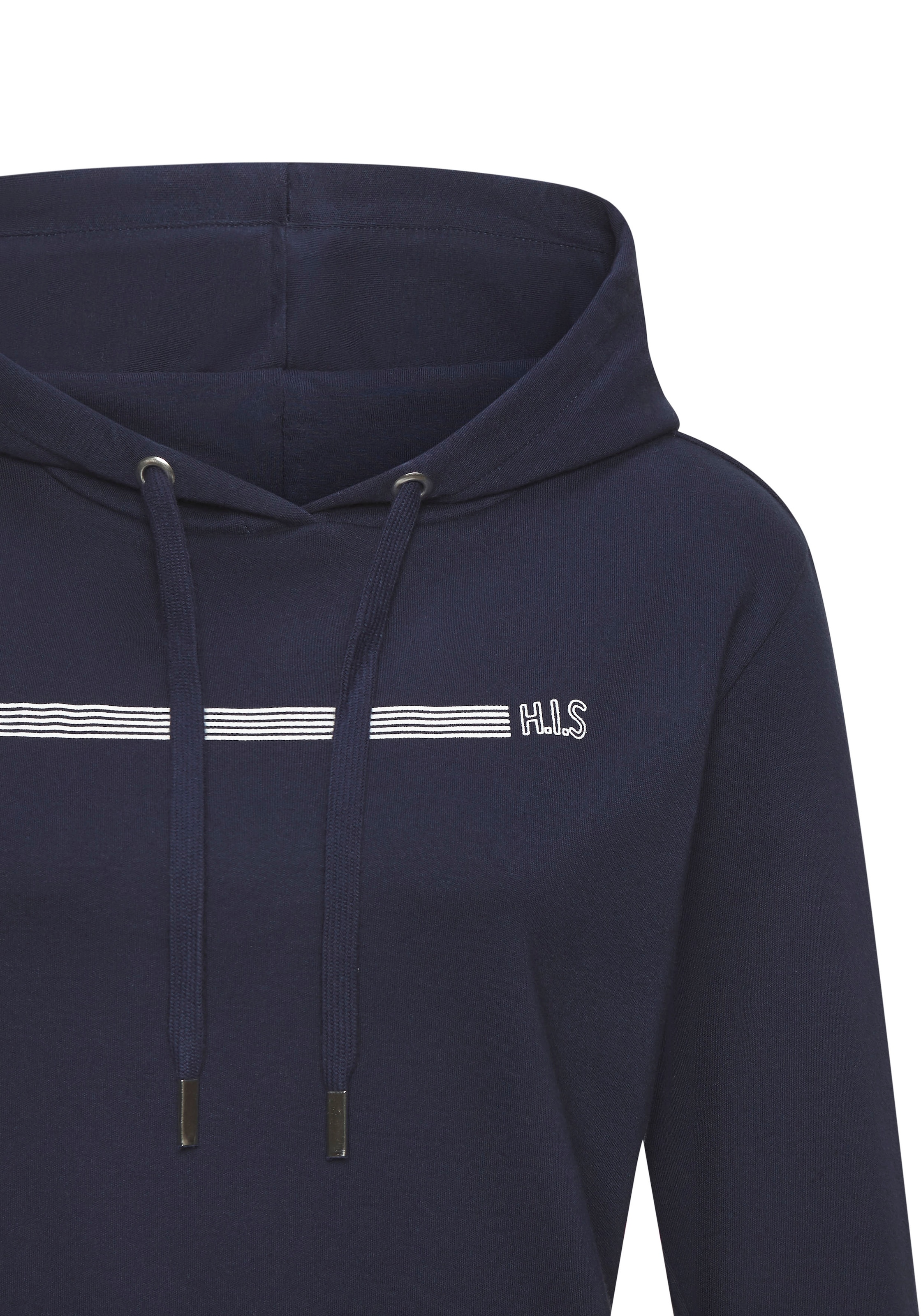 H.I.S Hoodie, mit Streifenprint, Loungewear