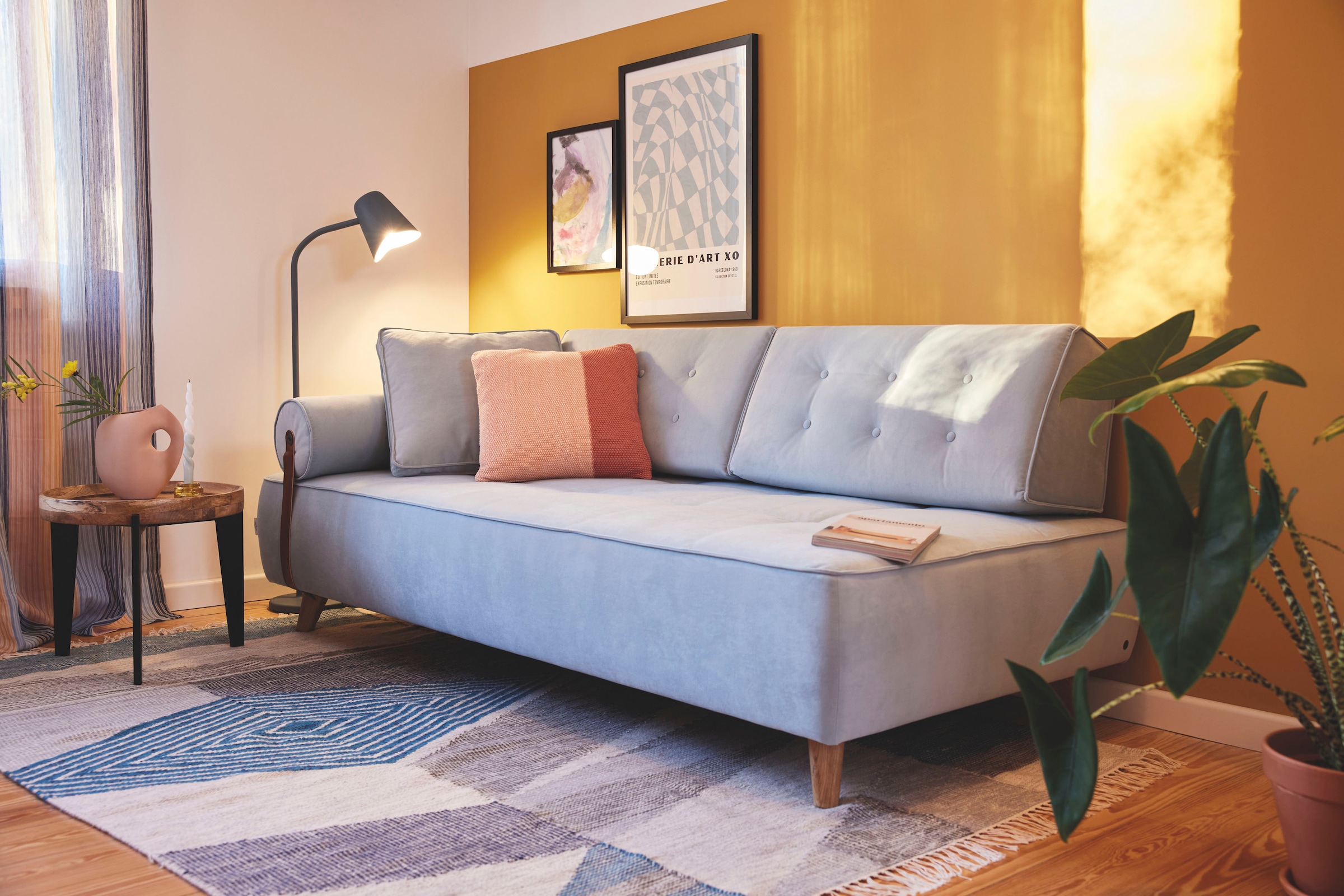 TOM TAILOR HOME Teppich »Modern Kelim«, rechteckig, 5 mm Höhe, handgewebt, mit Fransen, Boho-Style