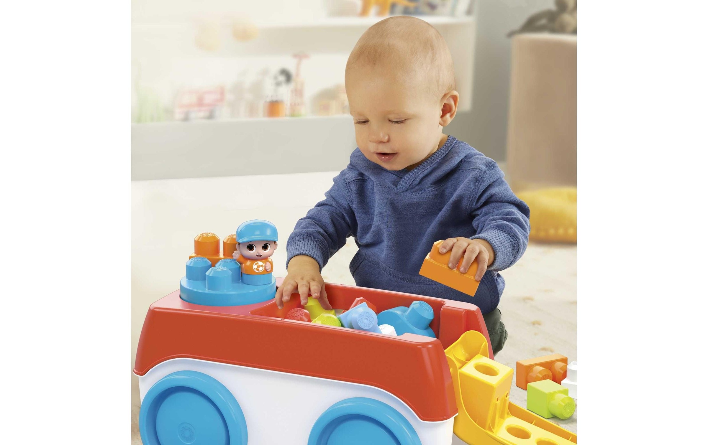 MEGA BLOKS Spielzeug-Auto »Spinning Wagon«, (20 tlg.)