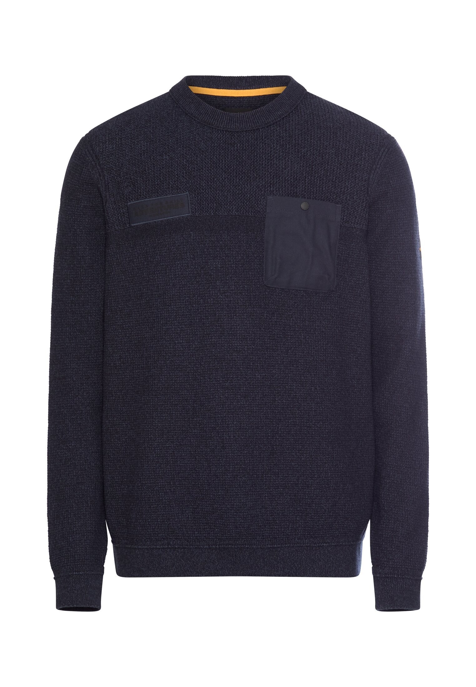 Image of camel active Strickpullover mit Rundhals