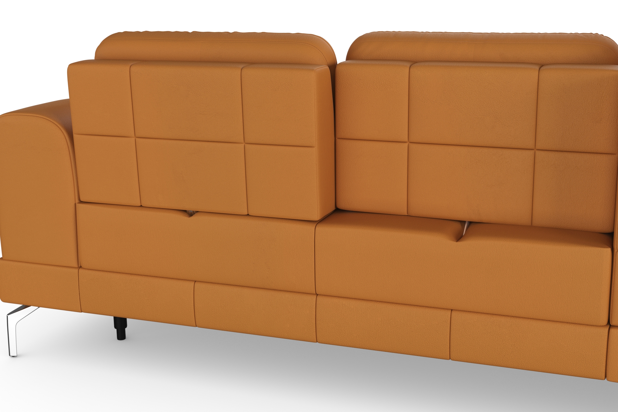 sit&more Ecksofa »Bendigo L-Form«, inklusive Sitztiefenverstellung, Bodenfreiheit 15 cm, 2 Fussfarben