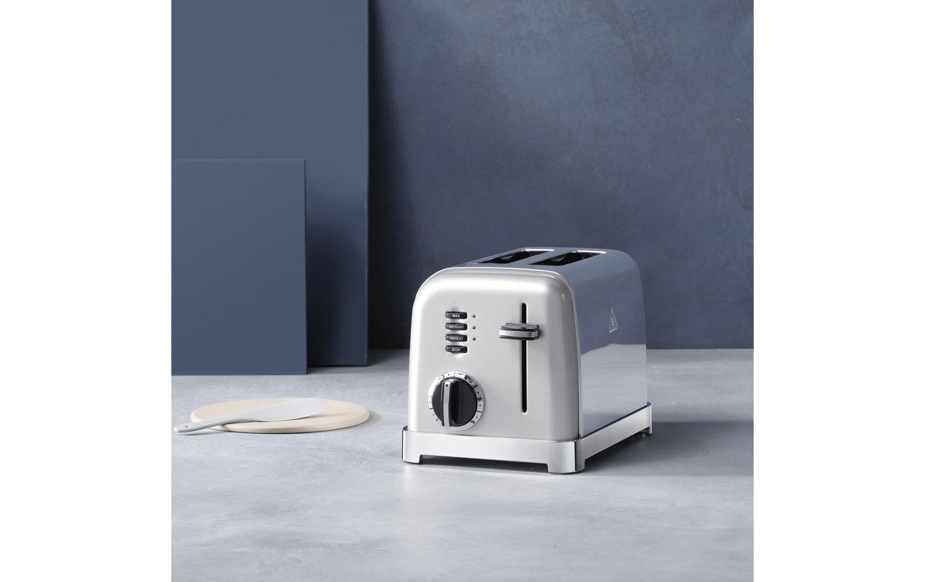 Cuisinart Toaster »Cuisinart CPT160SE Silber«, für 2 Scheiben, 900 W