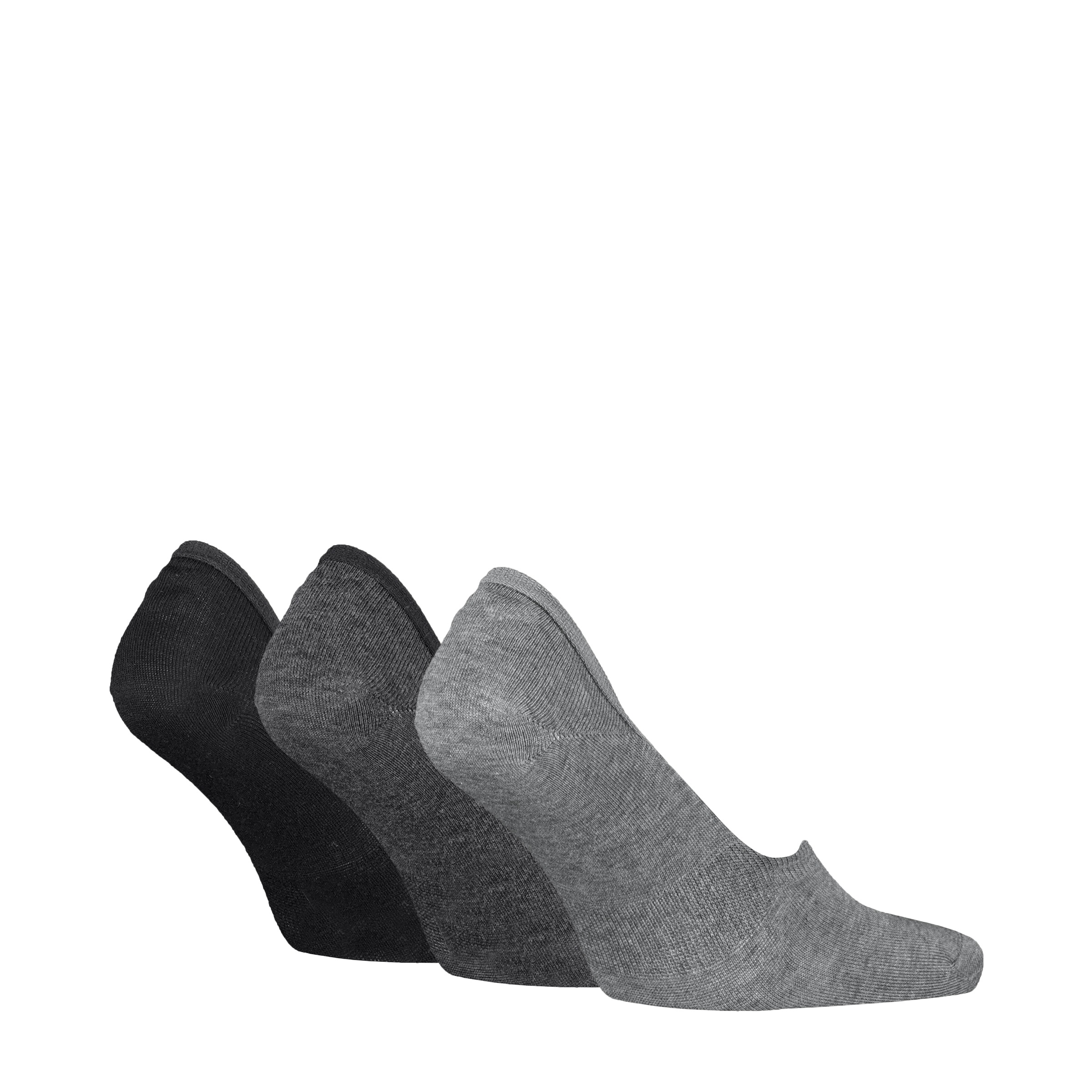 Calvin Klein Chaussons »CK MEN FOOTIE MC« 3 Paar,  Antirutsch Noppen im Fersenbereich