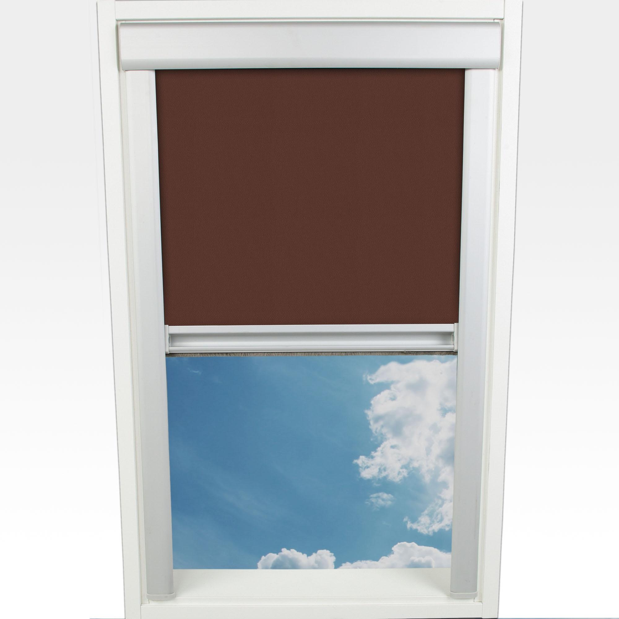Image of Liedeco Dachfensterrollo "Verdunkelung" verdunkelnd energiesparend mit Bohren in Führungsschienen