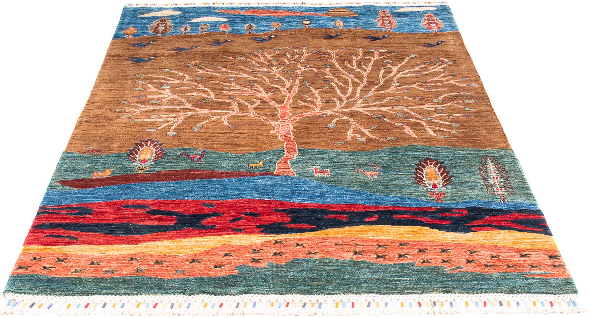 Image of morgenland Orientteppich »Ziegler - Ariana - 185 x 128 cm - mehrfarbig«, rechteckig, 6 mm Höhe, Wohnzimmer, Handgeknüpft, Einzelstück mit Zertifikat bei Ackermann Versand Schweiz