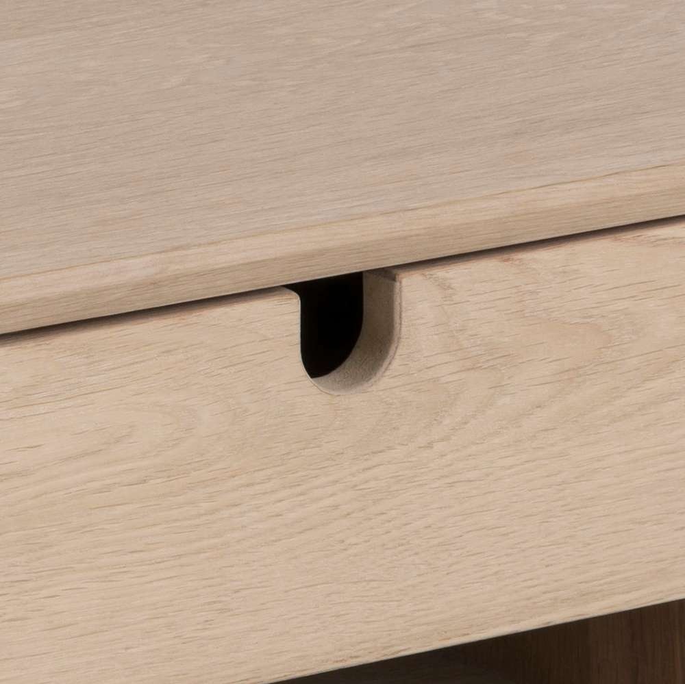 ACTONA GROUP Nachttisch »Century Nachtkommode« Nachtschrank, Eiche Furnier, Schublade, Wandbefestigung