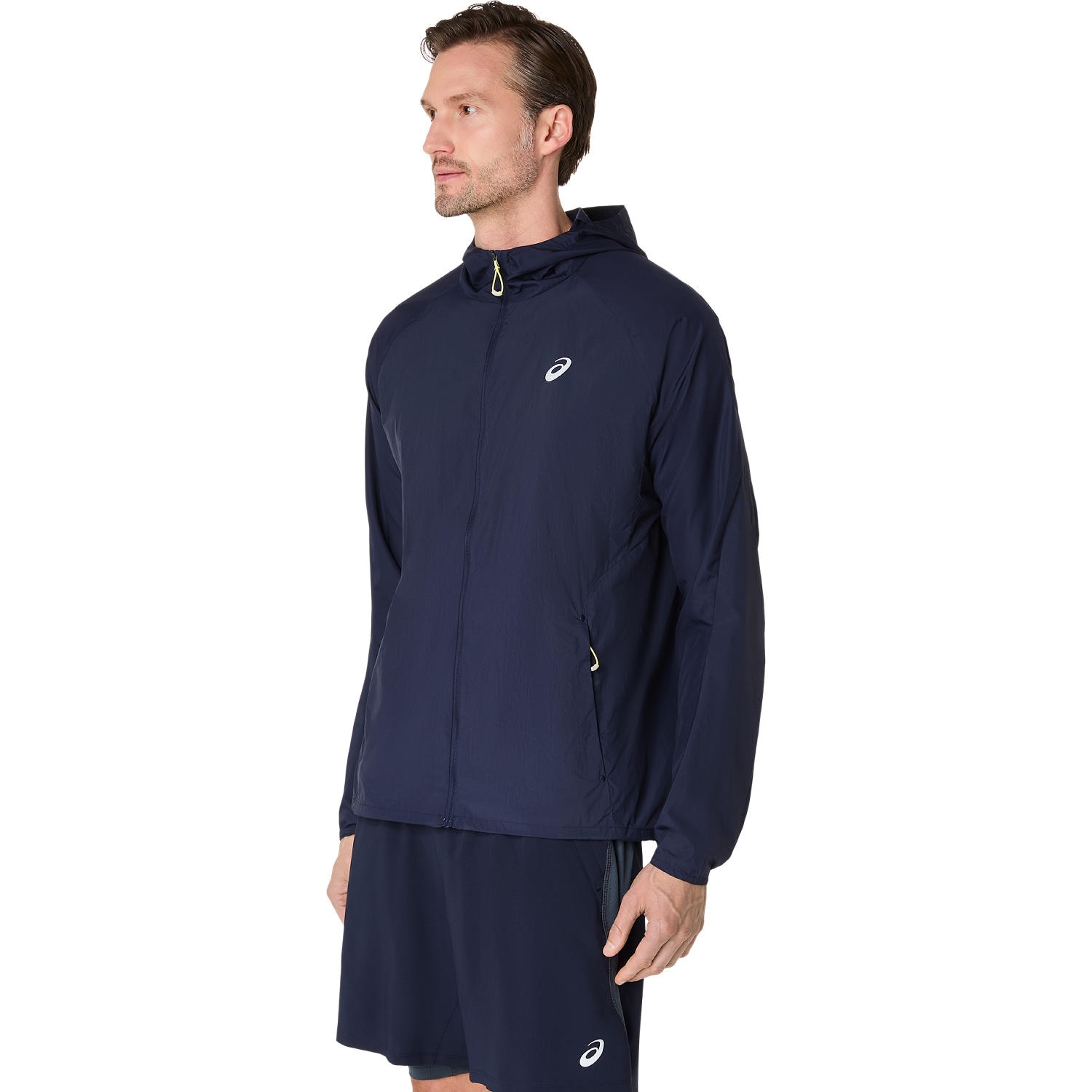 Asics Laufjacke »ROAD PACKABLE JACKET«, mit Kapuze
